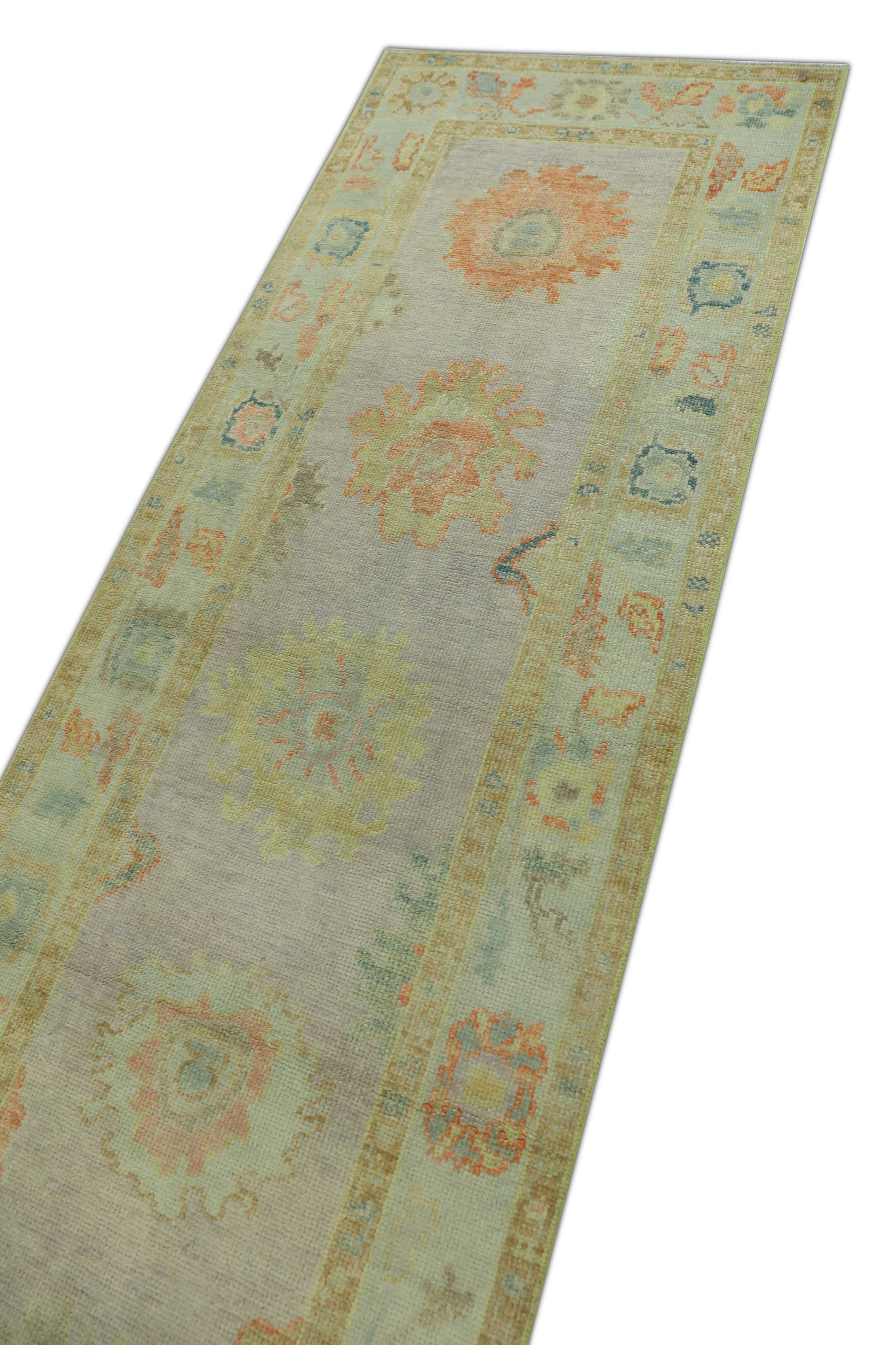 Turkish Oushak Rug 2'10" x 11'1" #660