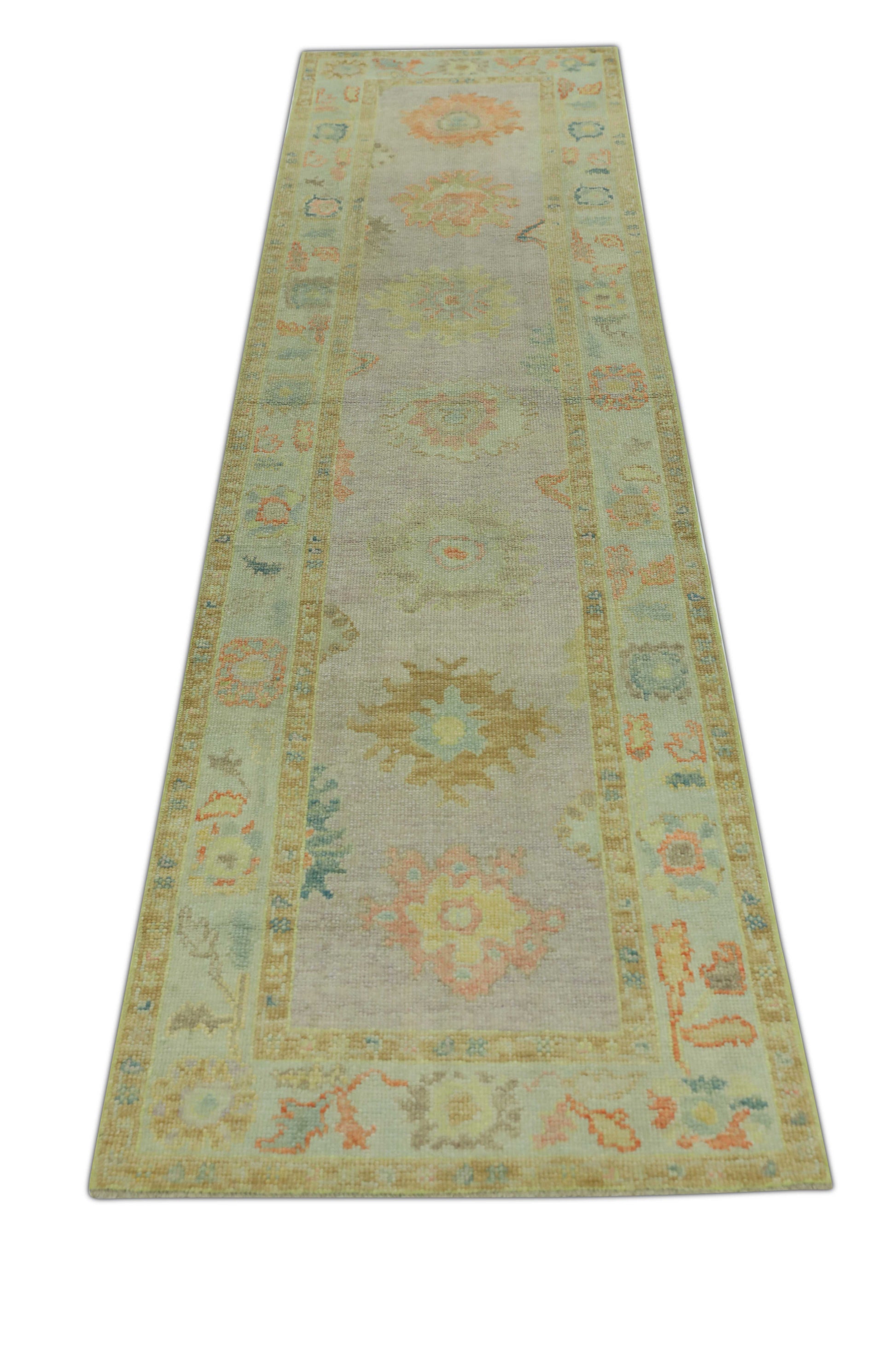Turkish Oushak Rug 2'10" x 11'1" #660