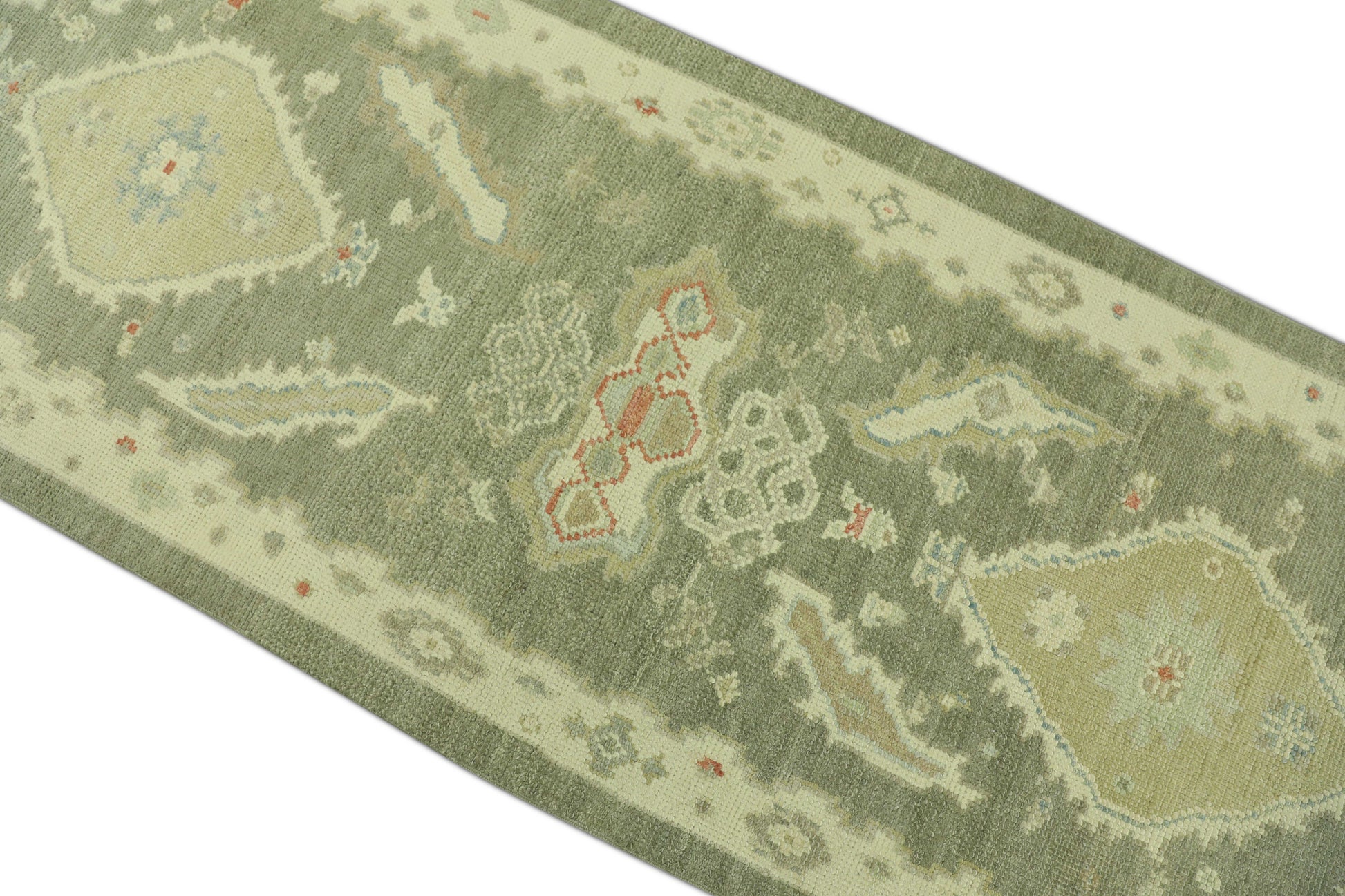 Turkish Oushak Rug 2'7" x 10'1" #745