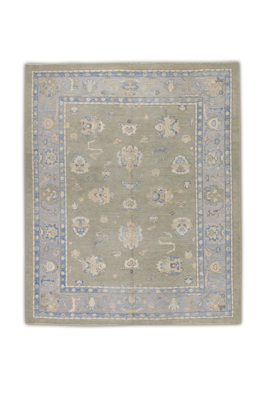 #7375 Turkish Oushak 8'5" x 9'10"