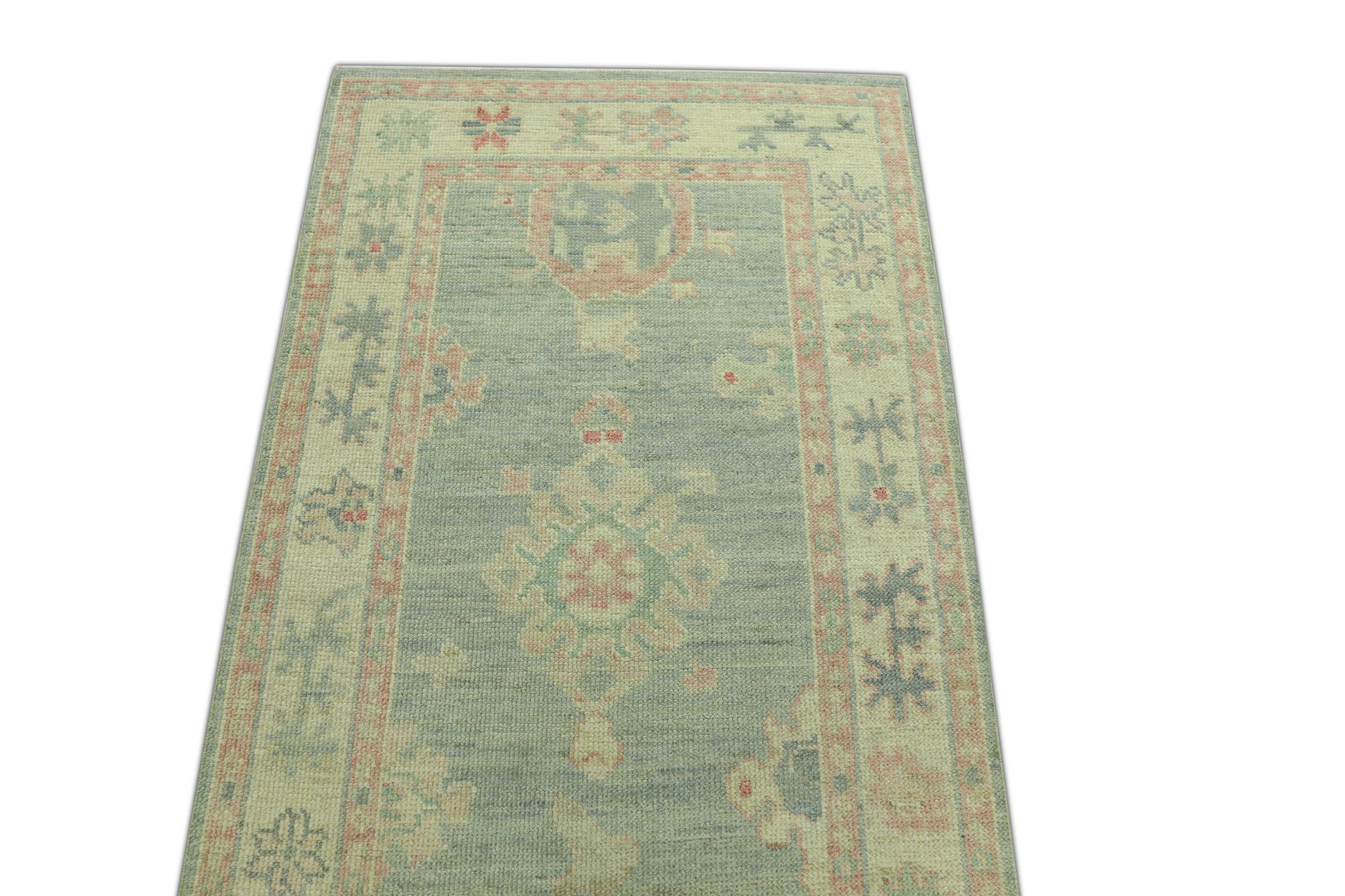 Turkish Oushak Rug 2'10" x 10'2" #615