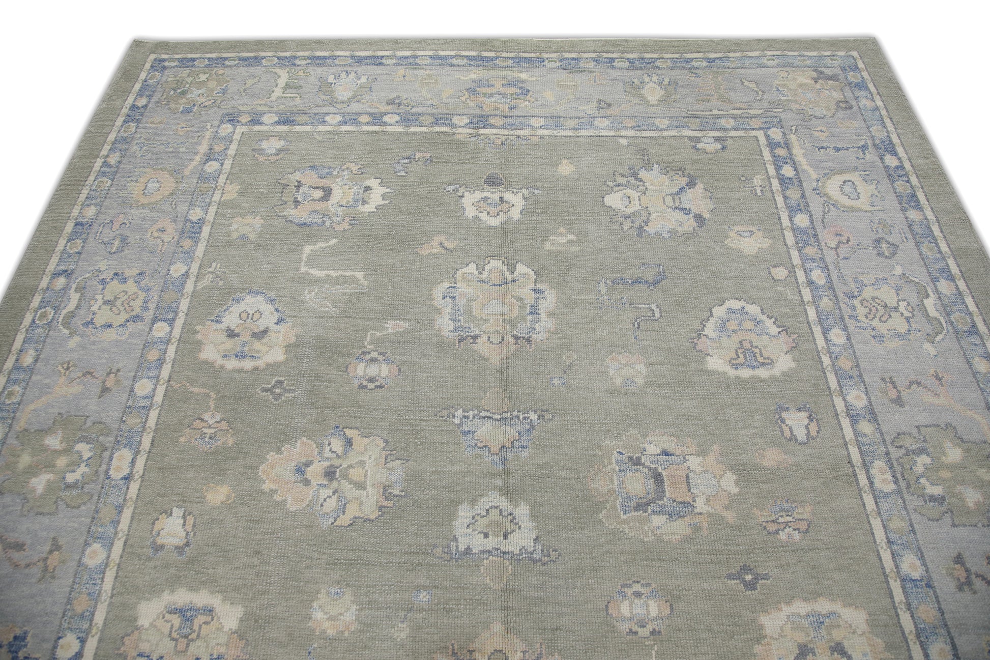 Turkish Oushak Rug 8'5" x 9'10" #7375