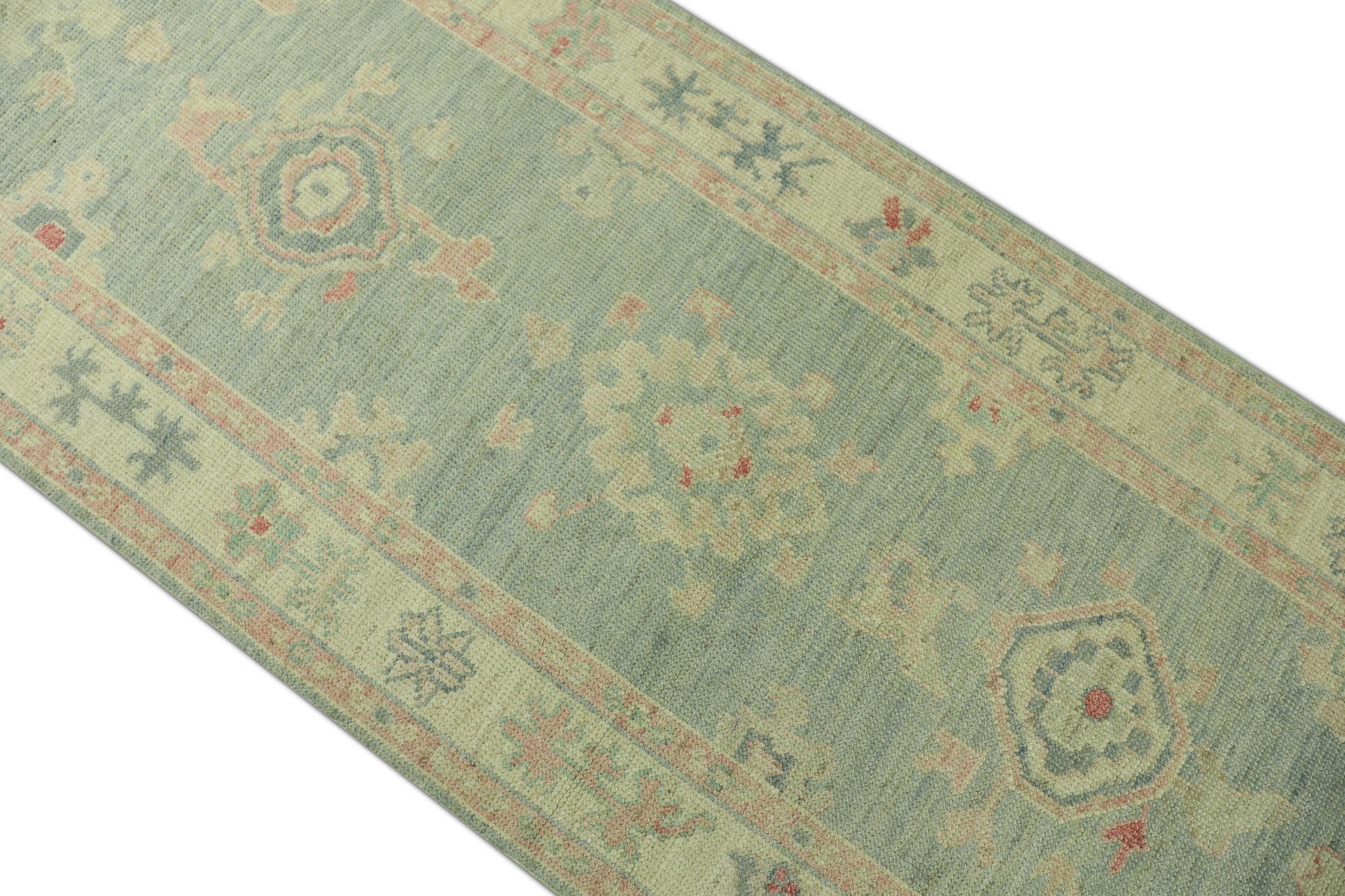 Turkish Oushak Rug 2'10" x 10'2" #615