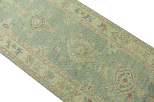 Turkish Oushak Rug 2'10" x 10'2" #615