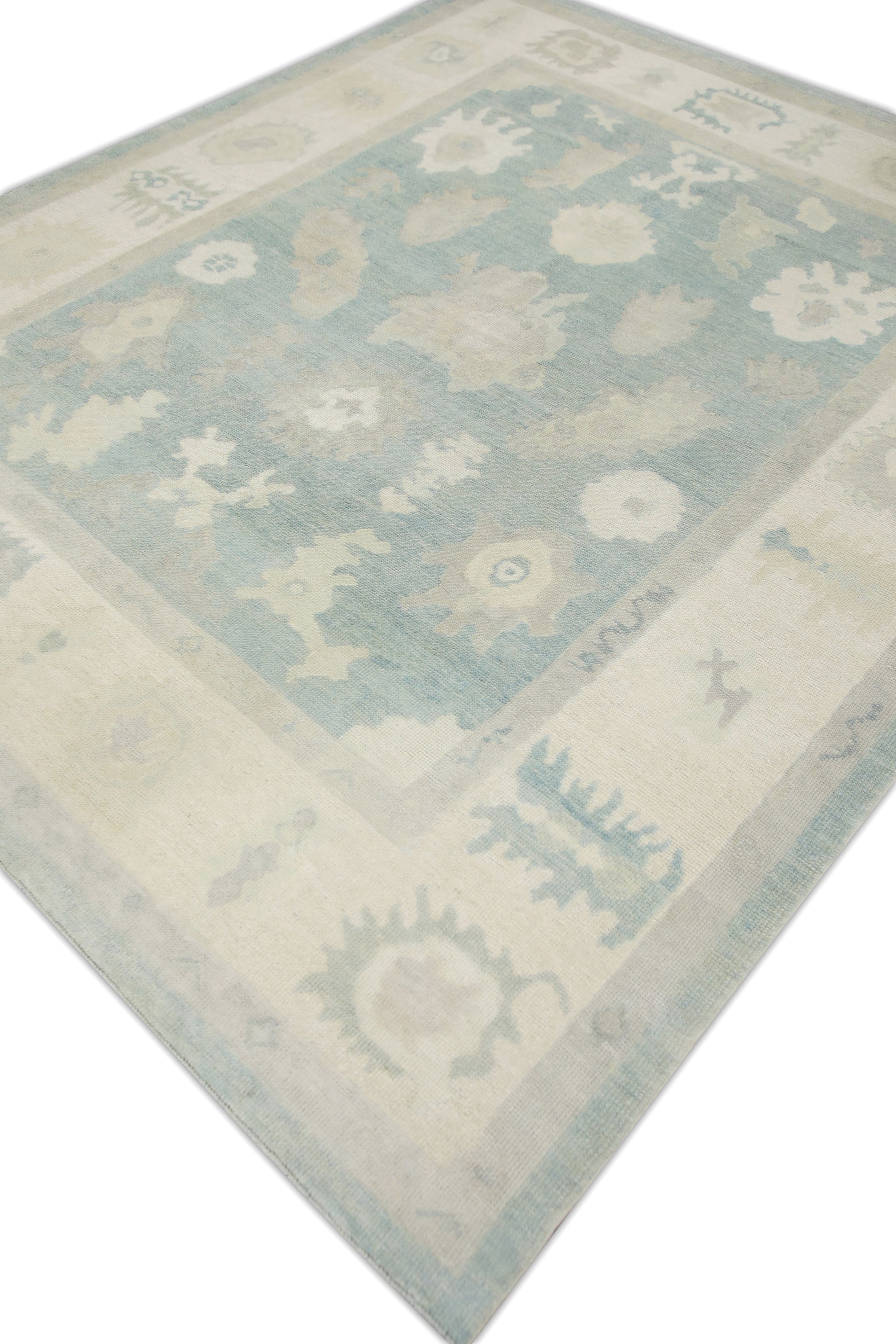 Turkish Oushak Rug 8'2" x 9'2" #7099