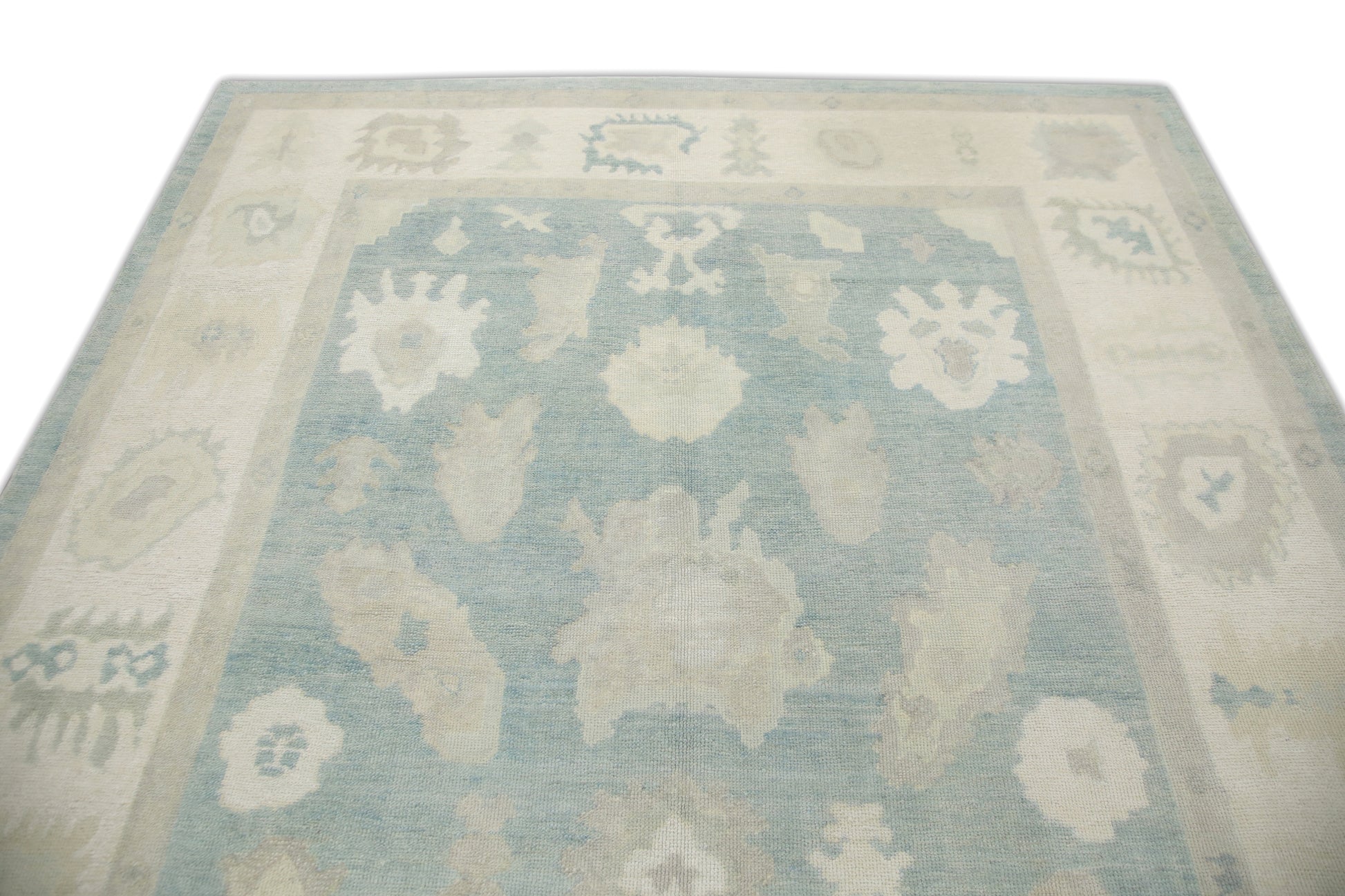 Turkish Oushak Rug 8'2" x 9'2" #7099