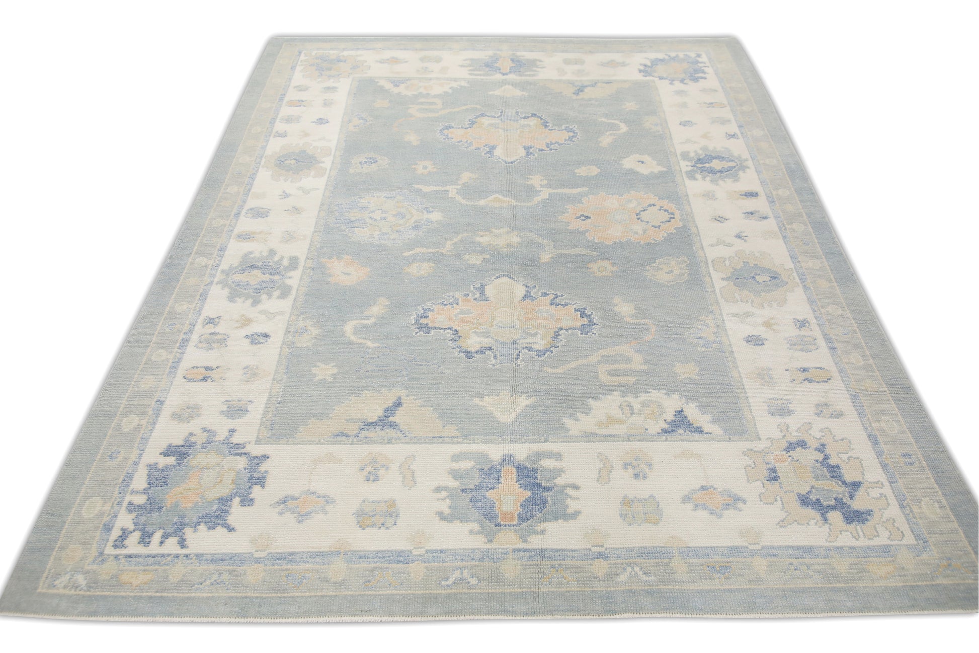Turkish Oushak Rug 7' x 9'5" #7067