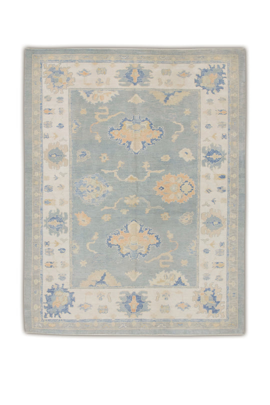 #7067 Turkish Oushak 7' x 9'5"