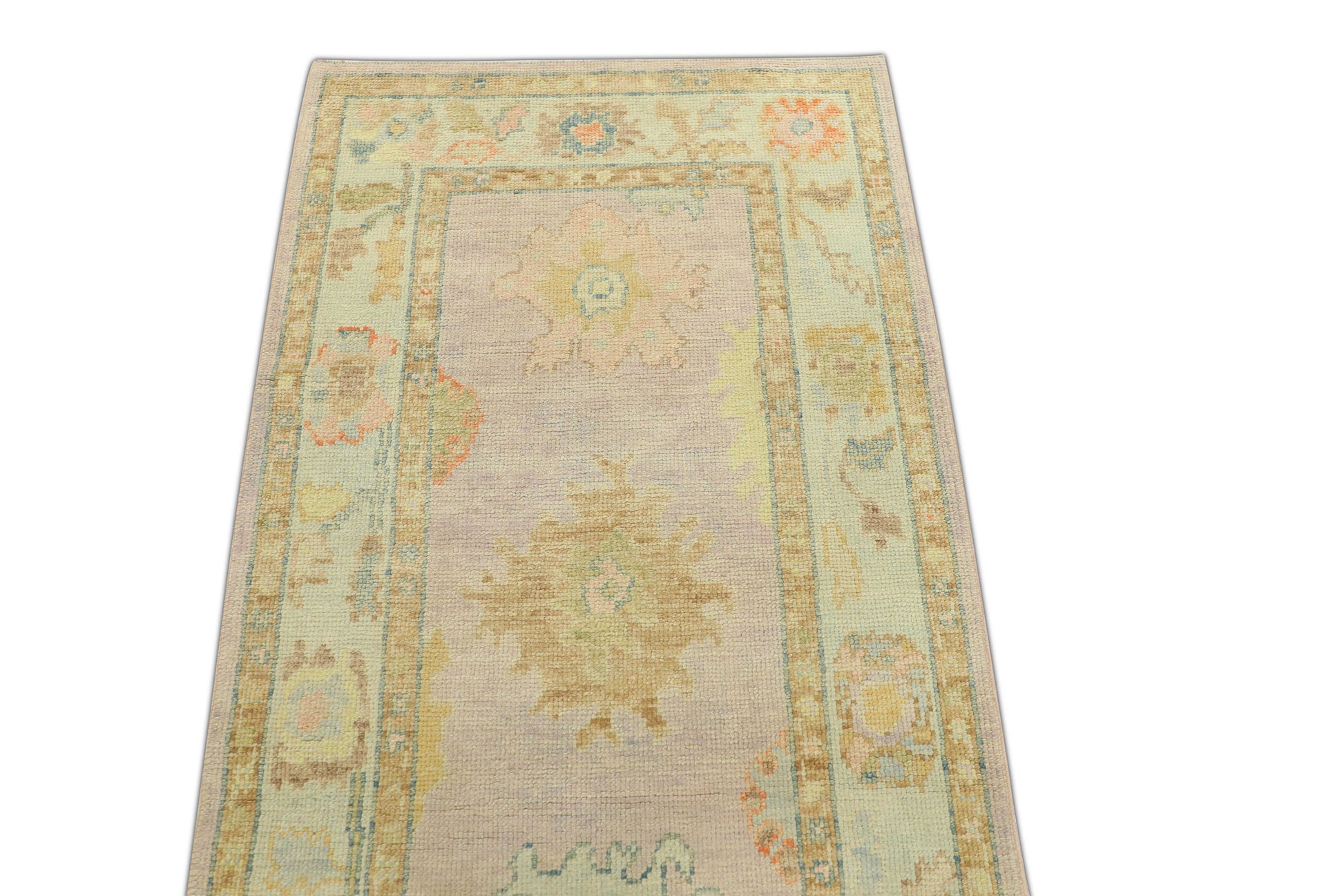 Turkish Oushak Rug 2'10" x 6'5" #910