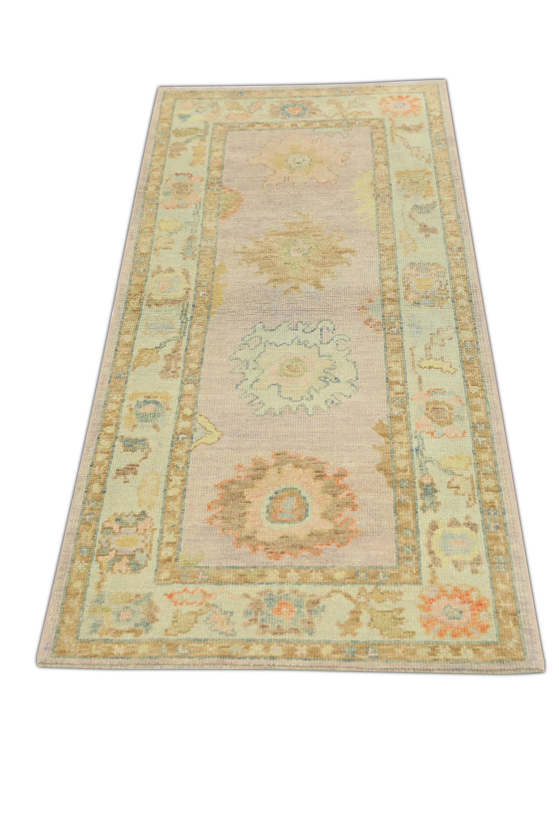 Turkish Oushak Rug 2'10" x 6'5" #910