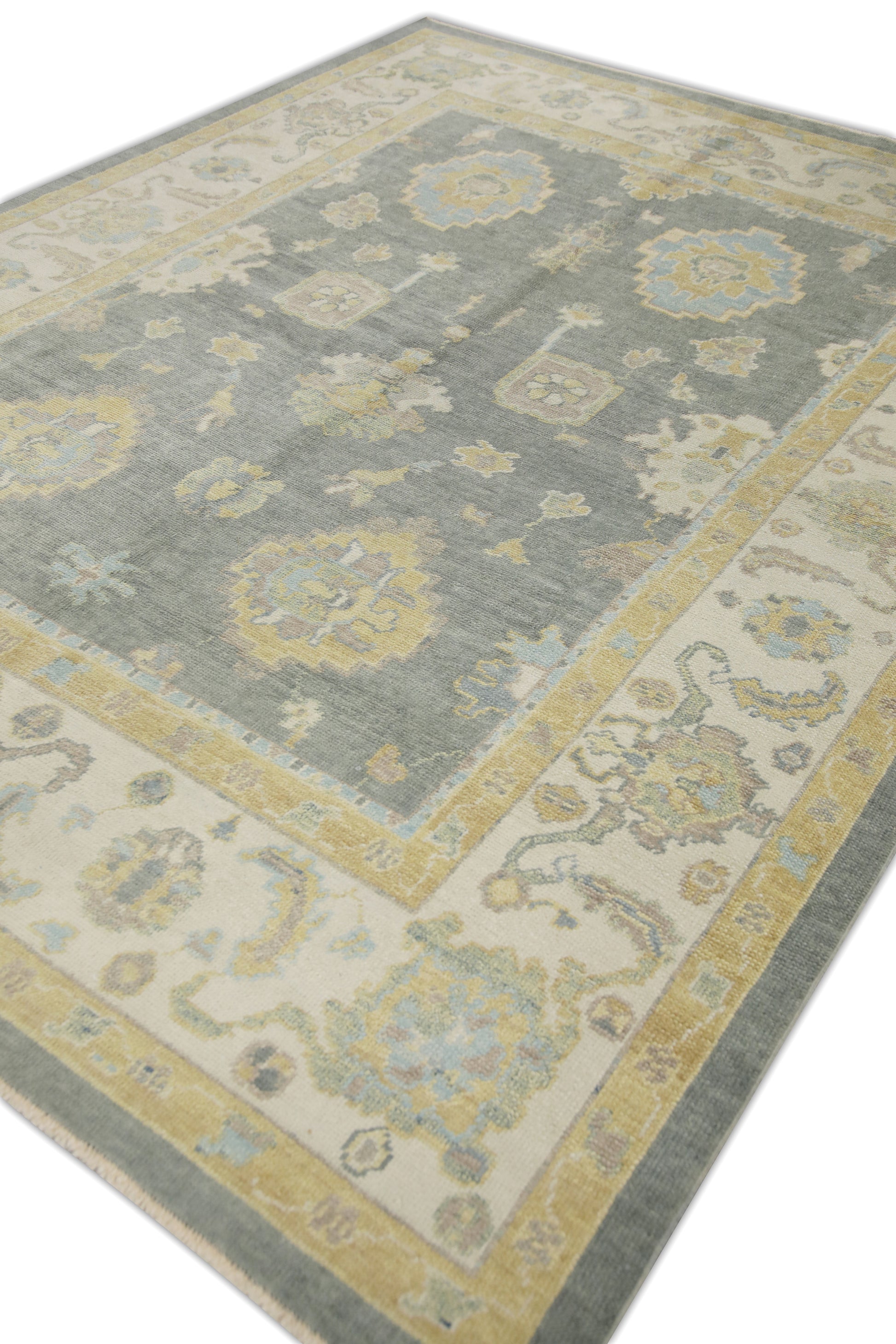 Turkish Oushak Rug 7'11" x 10'2" #2047