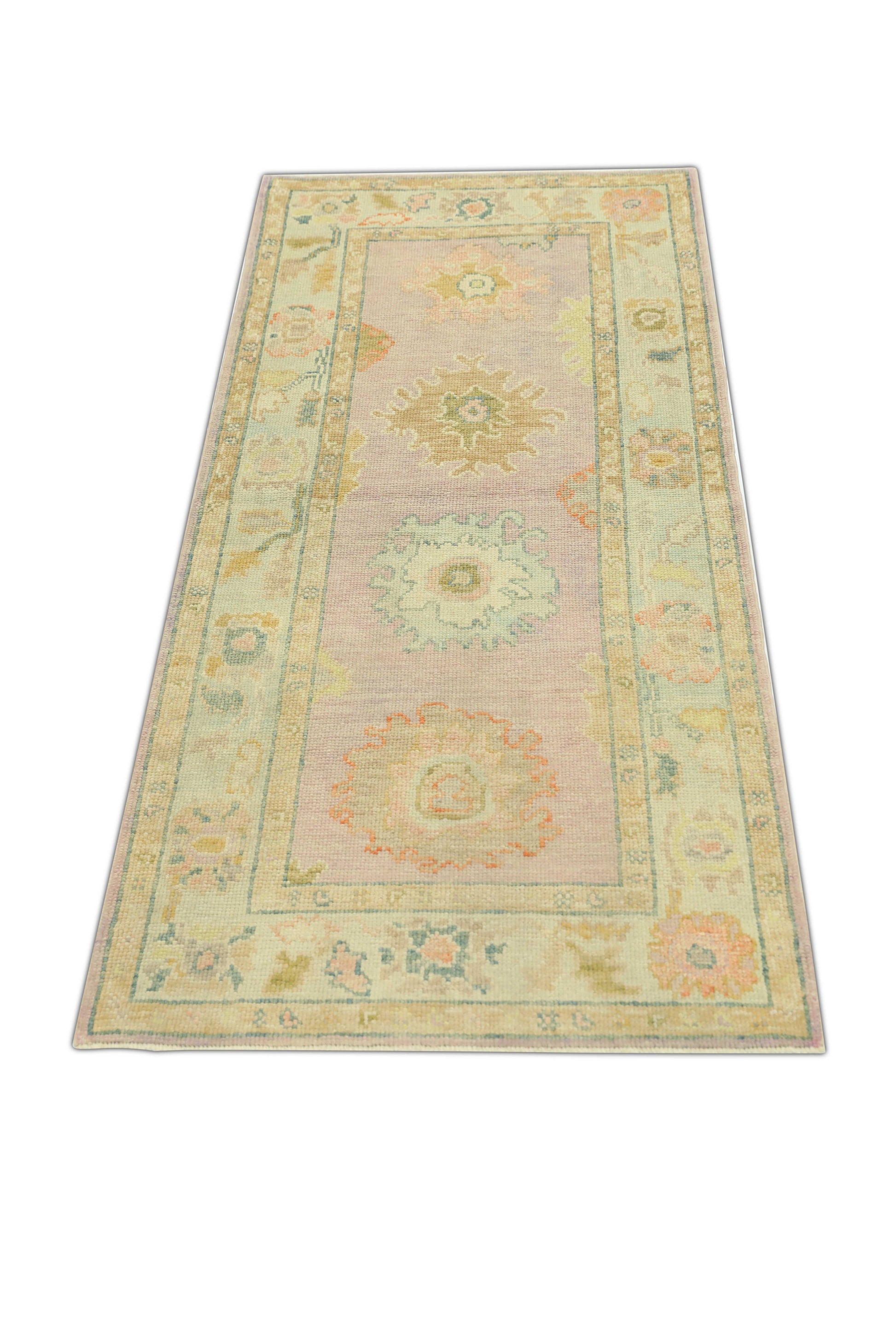 Turkish Oushak Rug 2'11" x 6'8" #1227