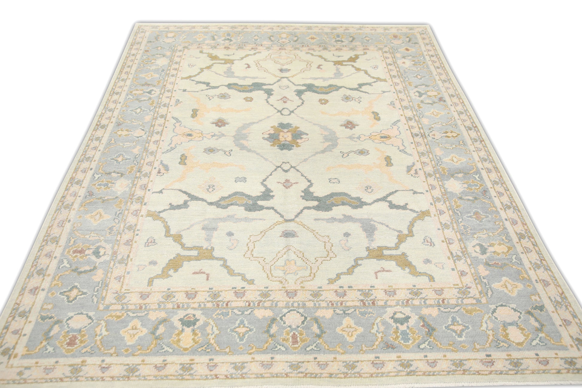 Turkish Oushak Rug 6'10" x 9'8" #1028