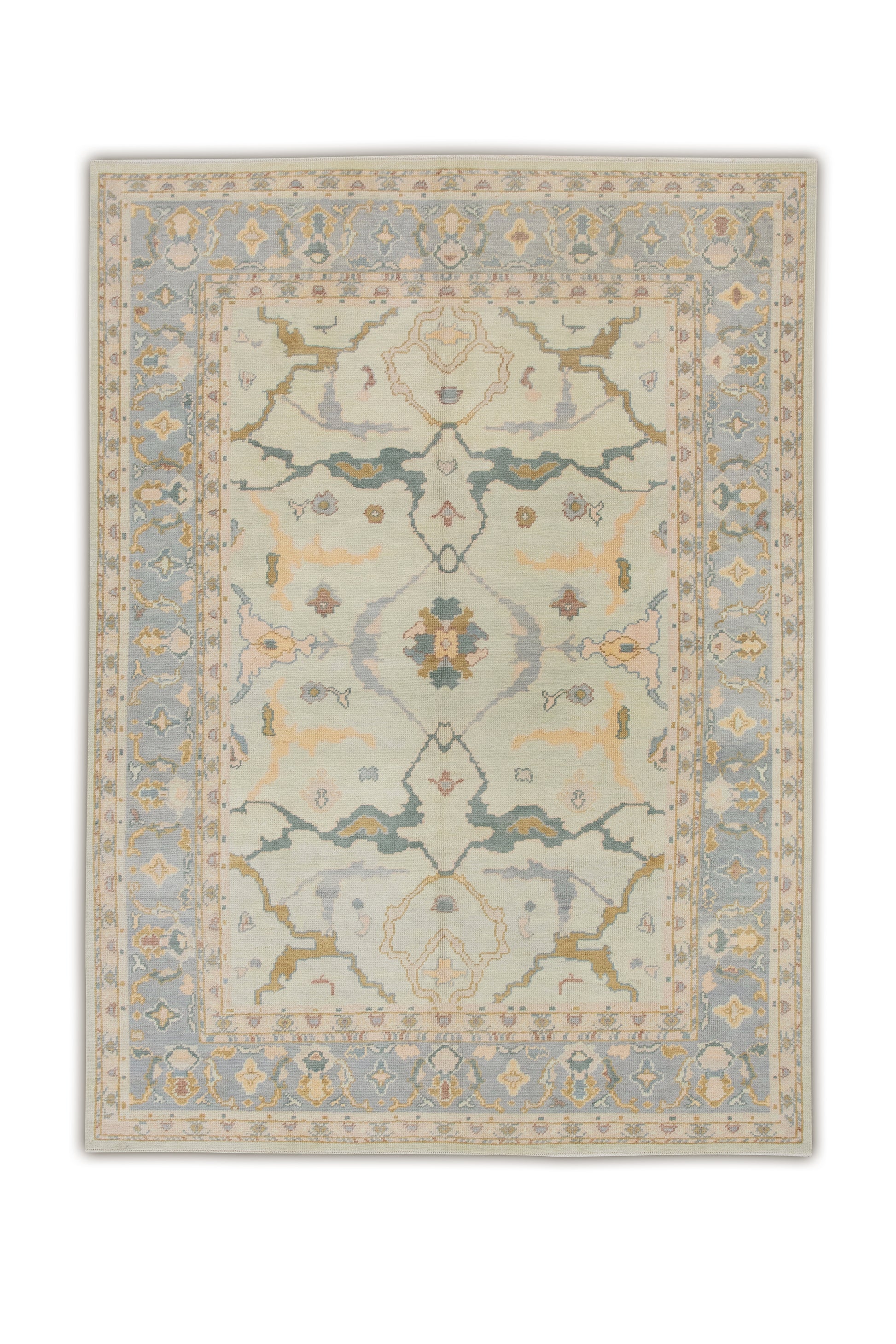 Turkish Oushak Rug 6'10" x 9'8" #1028