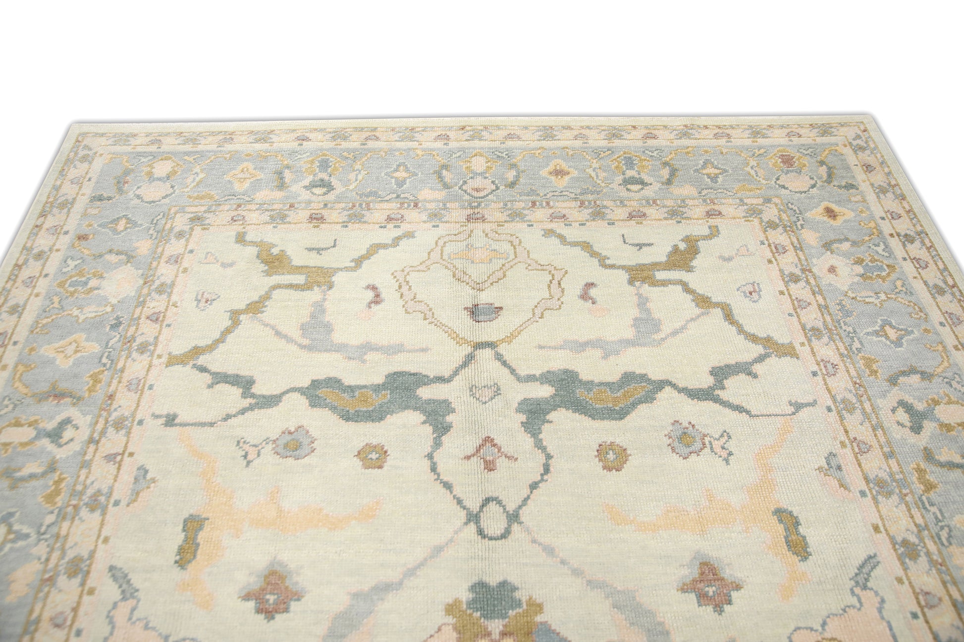 Turkish Oushak Rug 6'10" x 9'8" #1028