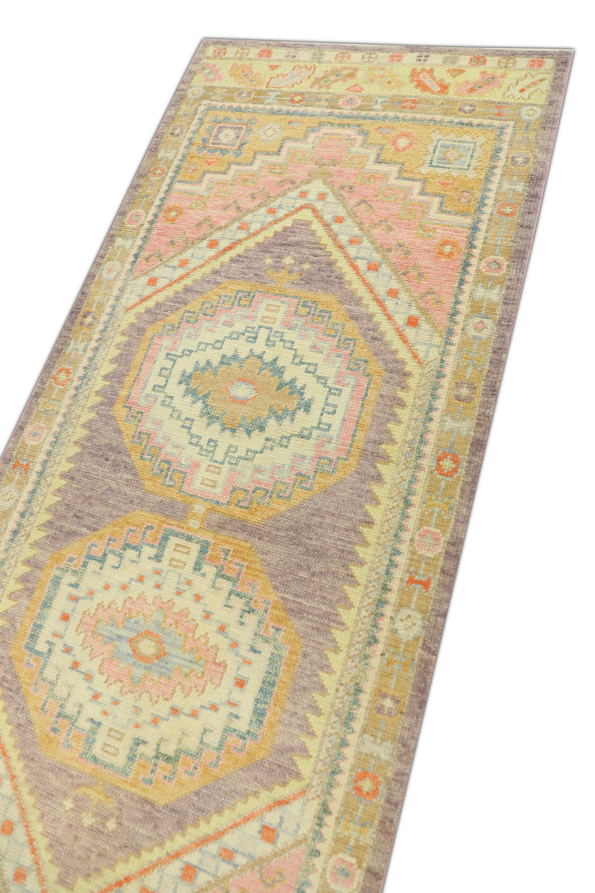 Turkish Oushak Rug 3' x 7'8" #909