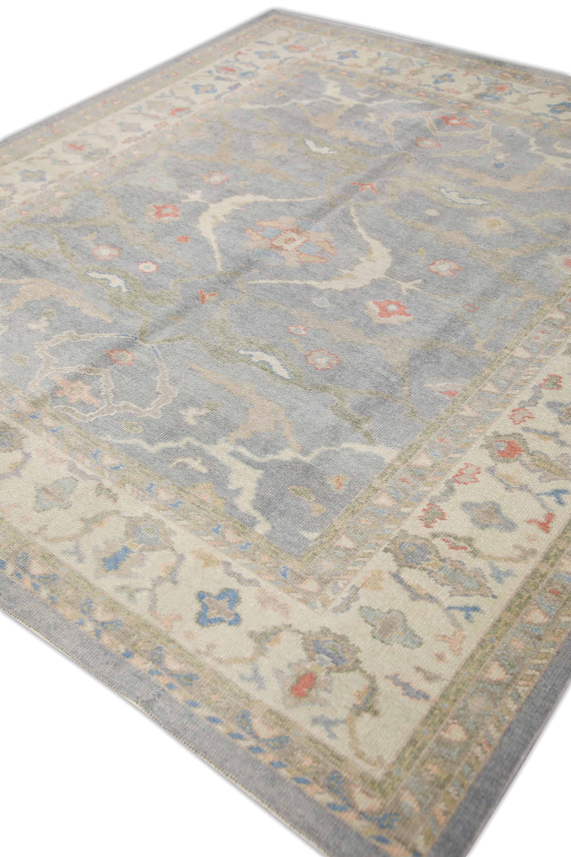 Turkish Oushak Rug 8' x 8'11" #2055