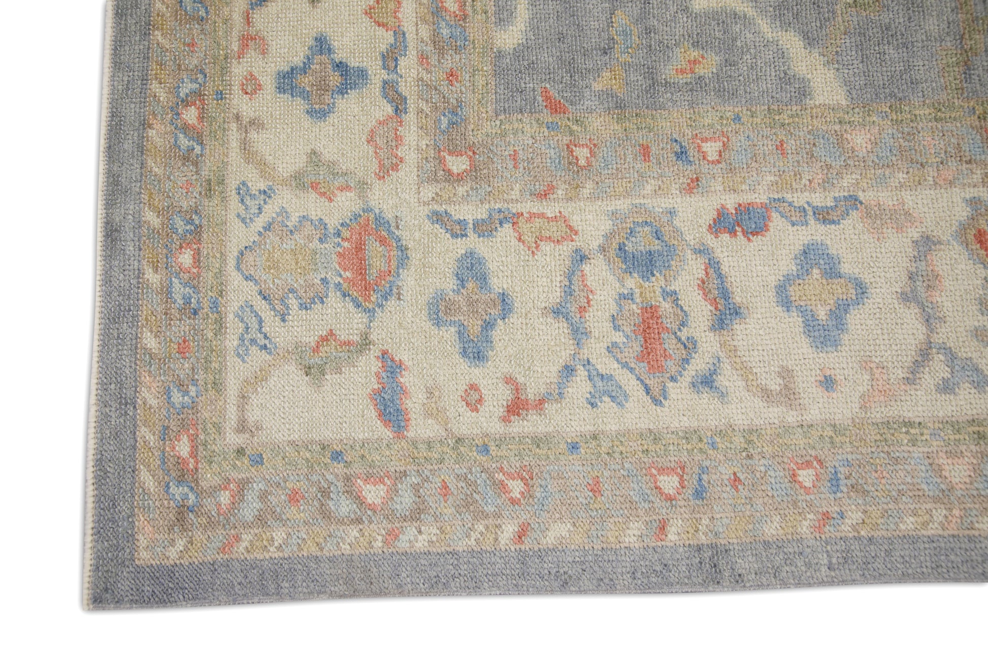 Turkish Oushak Rug 8' x 8'11" #2055