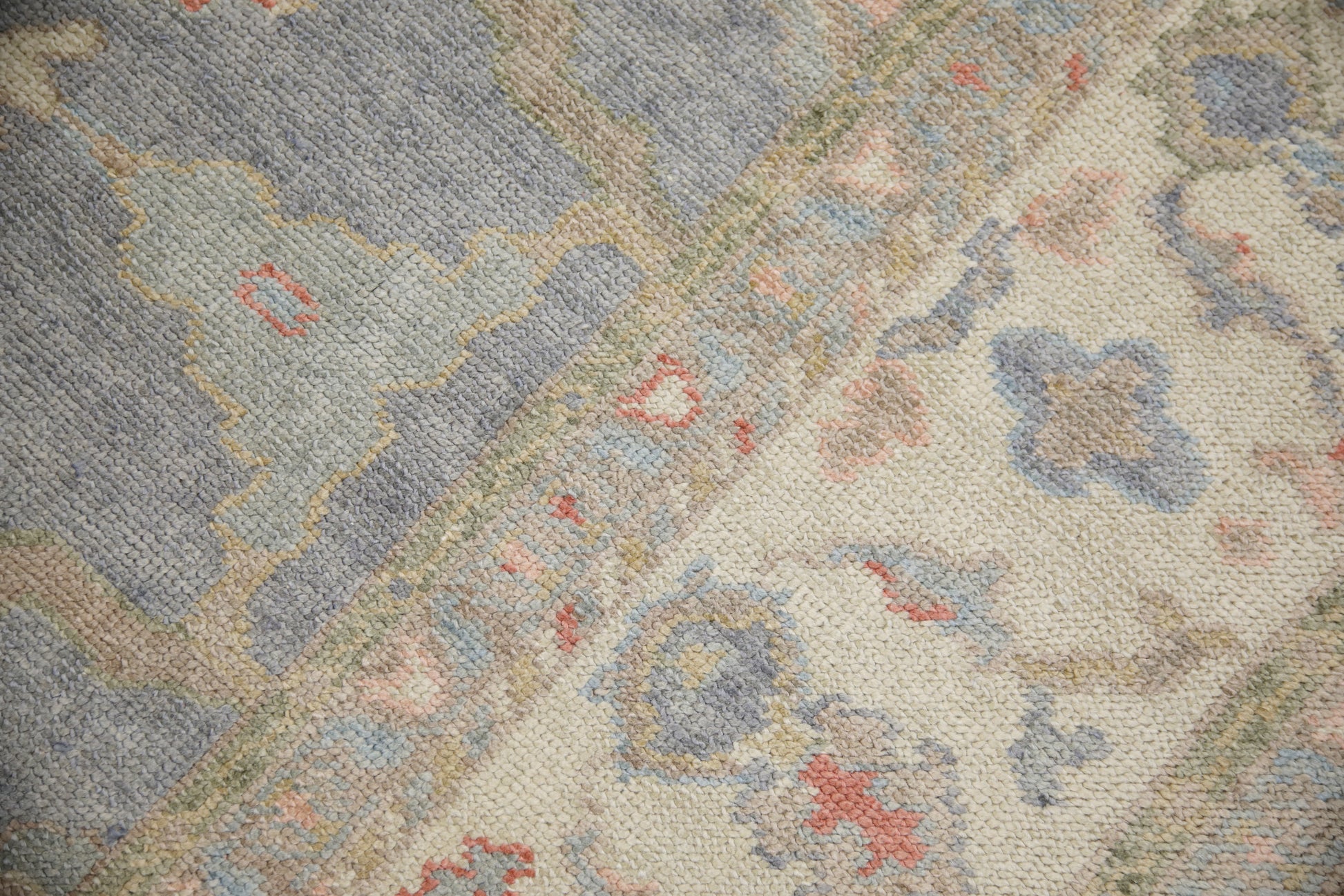 Turkish Oushak Rug 8' x 8'11" #2055