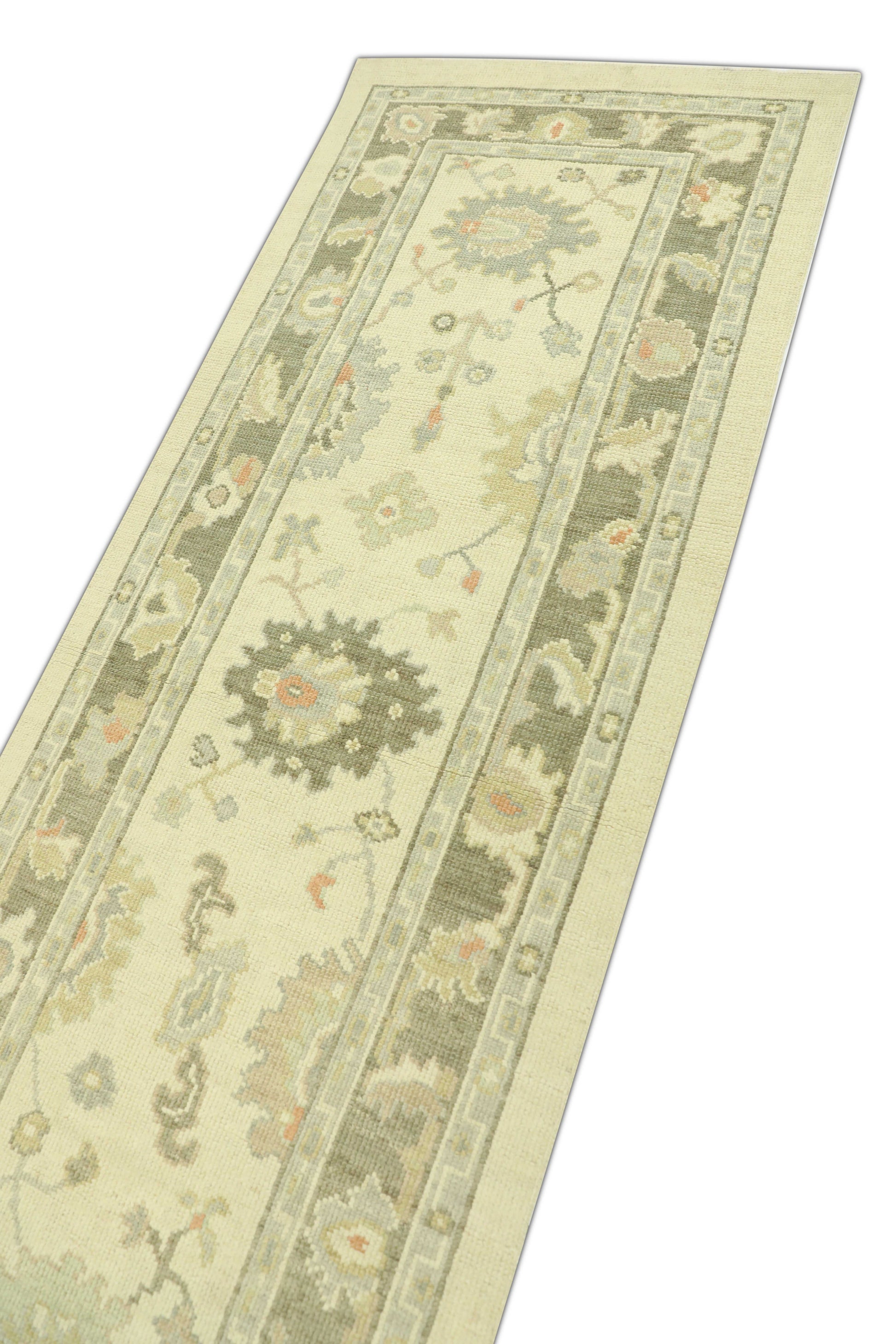 Turkish Oushak Rug 2'9" x 7'9" #679