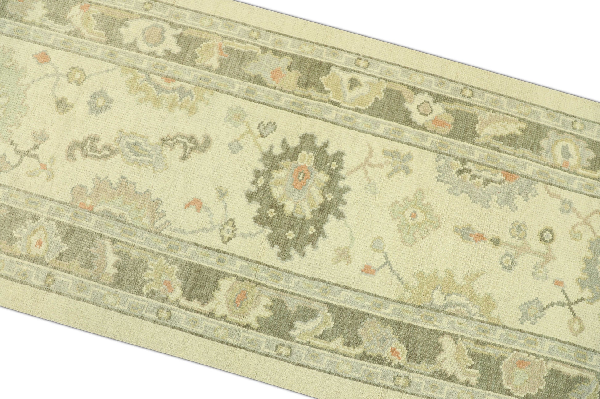 Turkish Oushak Rug 2'9" x 7'9" #679