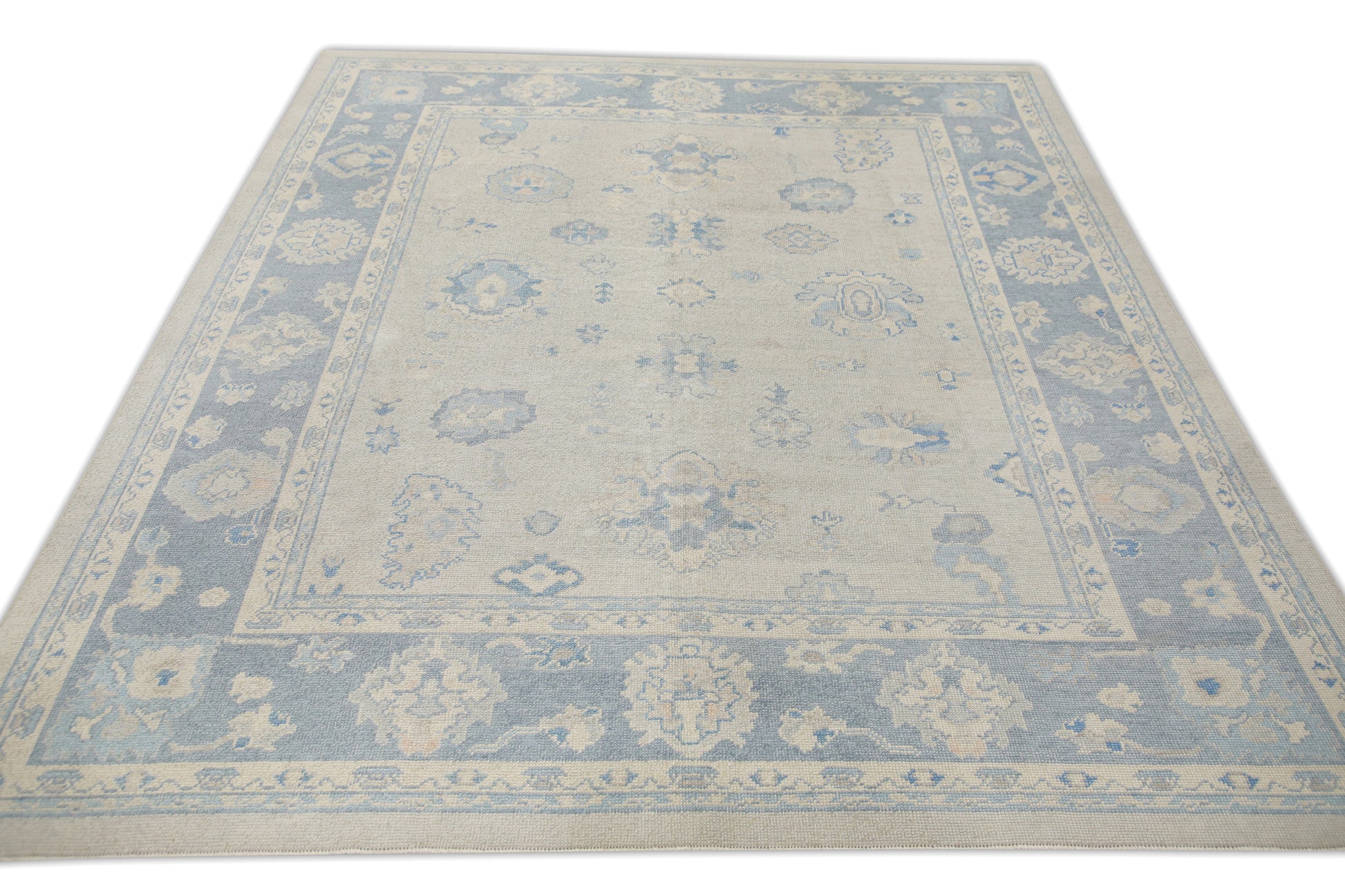 Turkish Oushak Rug 8'2" x 9'8" #1046