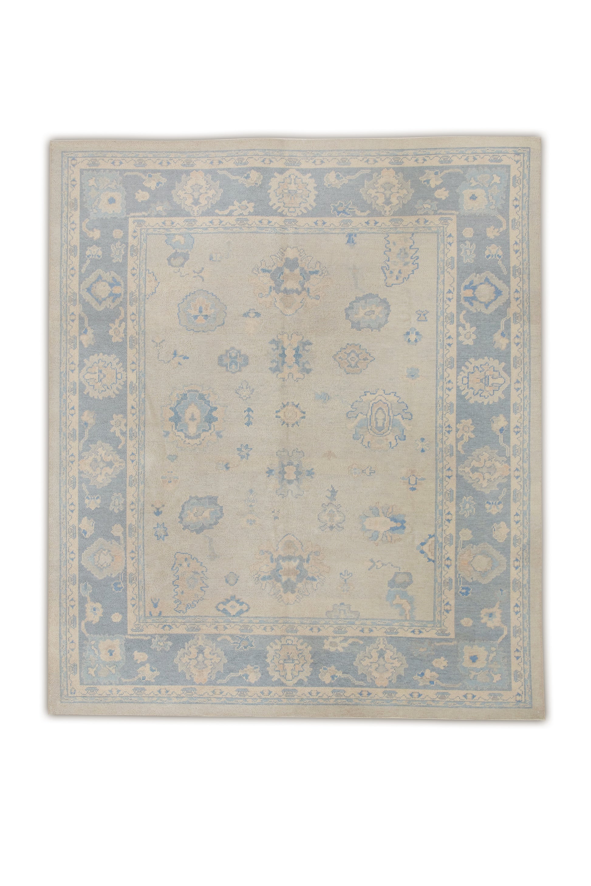 Turkish Oushak Rug 8'2" x 9'8" #1046