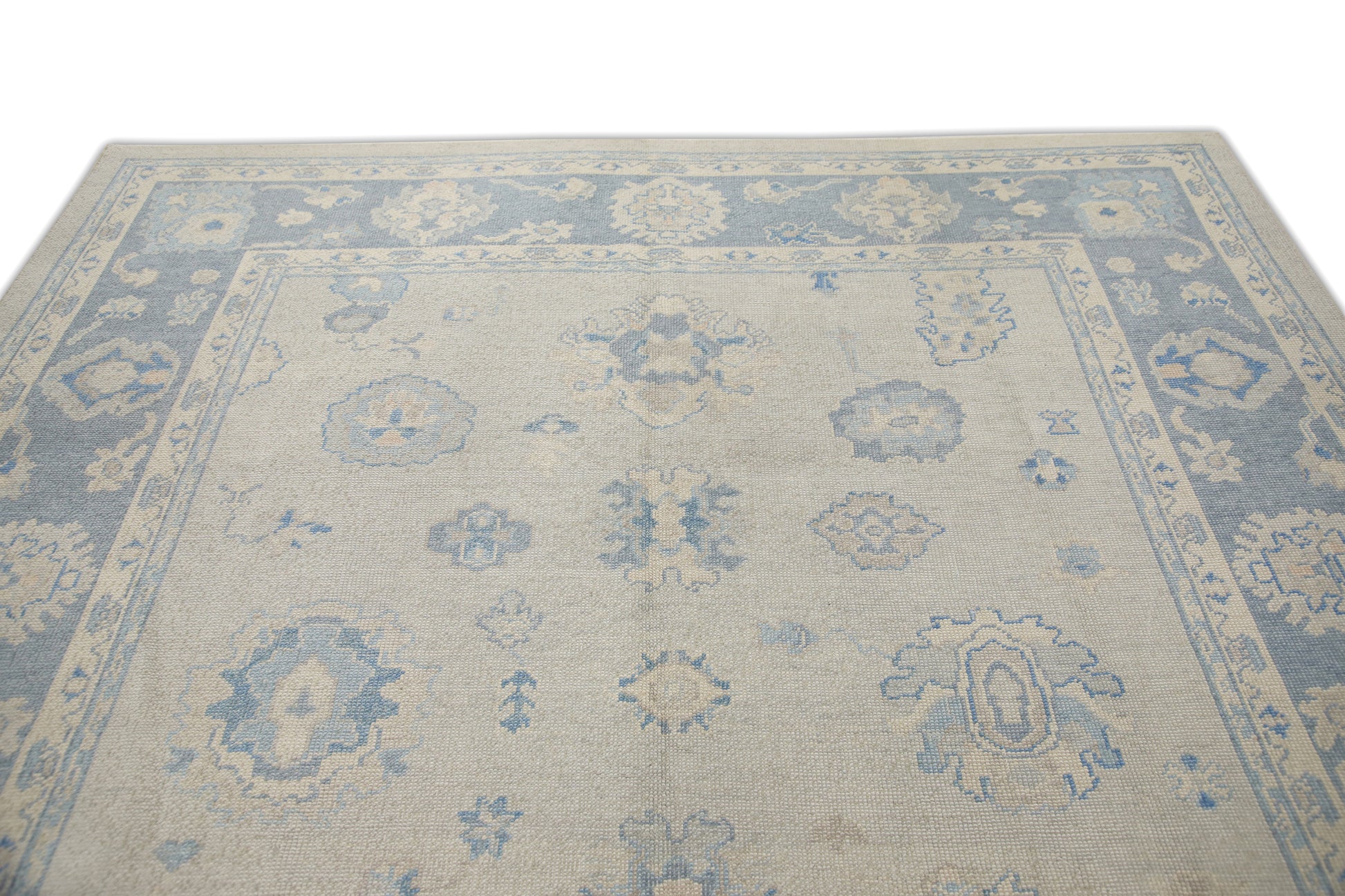 Turkish Oushak Rug 8'2" x 9'8" #1046