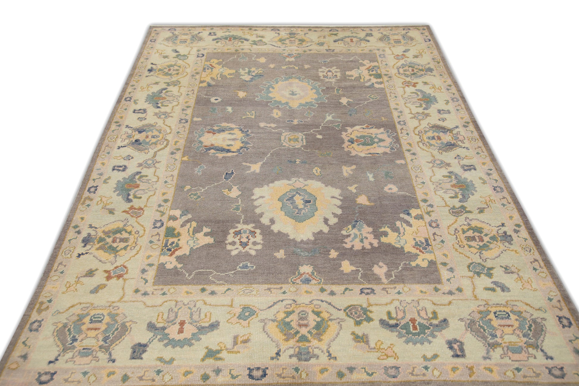 Turkish Oushak Rug 6'11" x 9'10" #2042