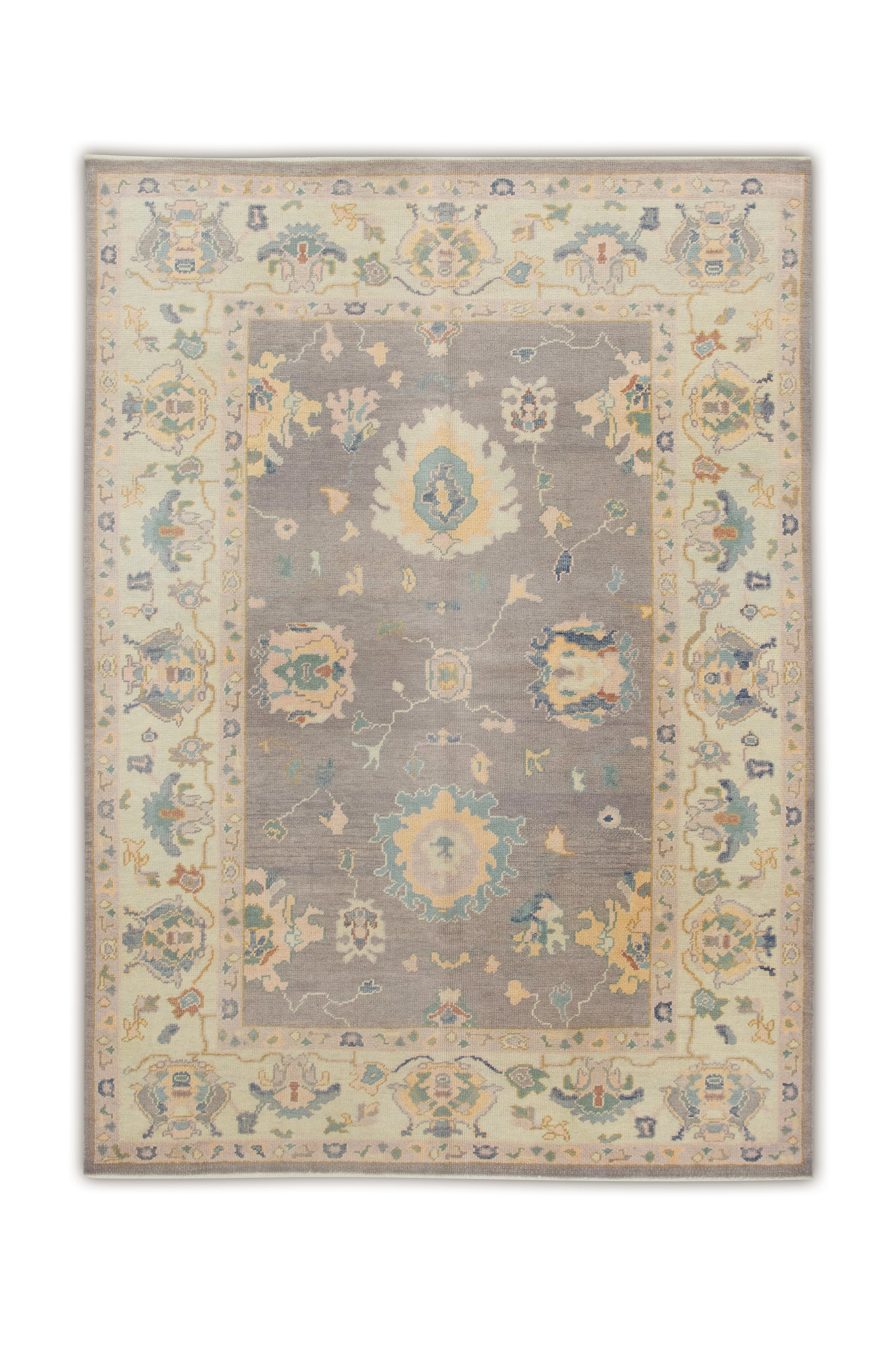 Turkish Oushak Rug 6'11" x 9'10" #2042