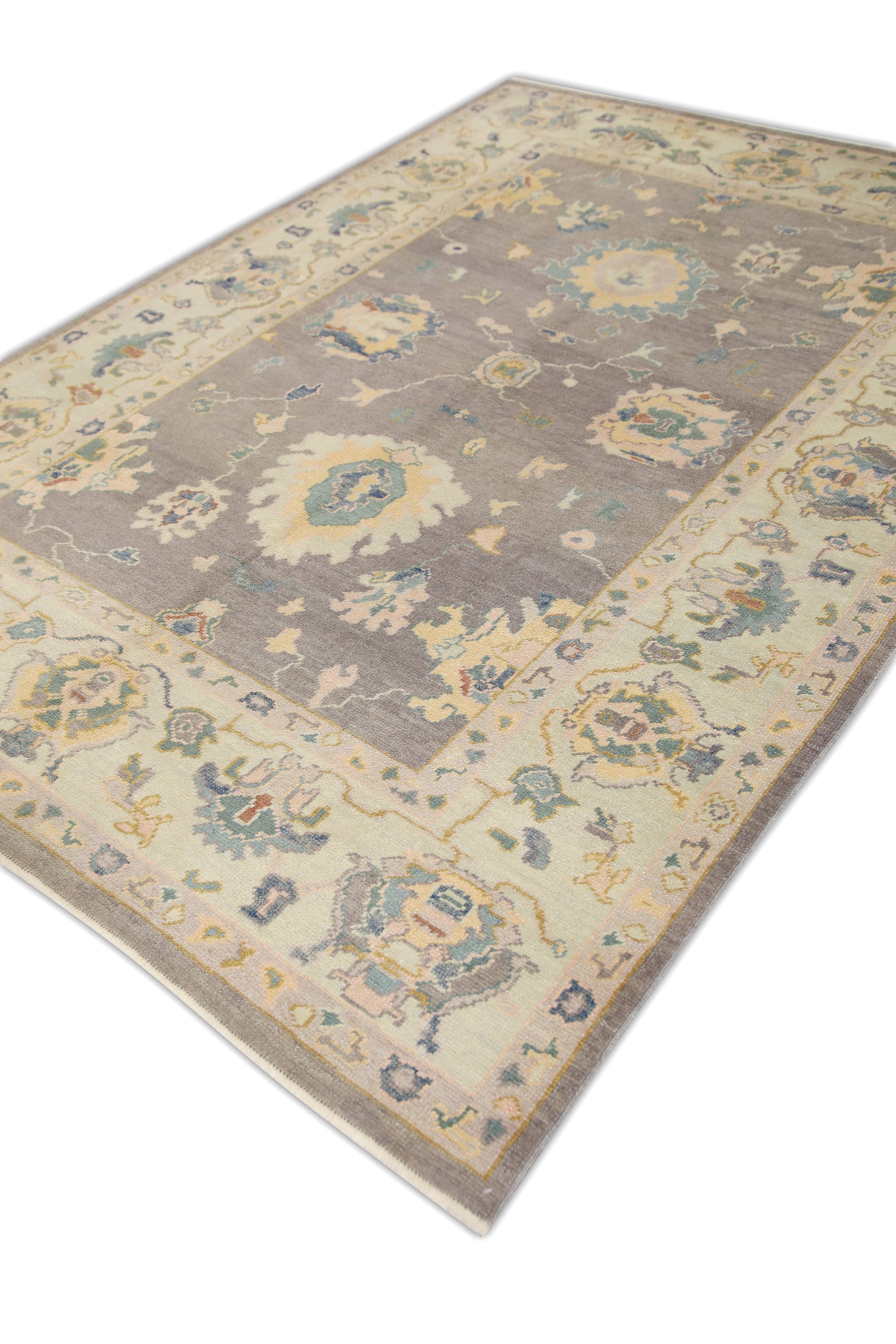 Turkish Oushak Rug 6'11" x 9'10" #2042