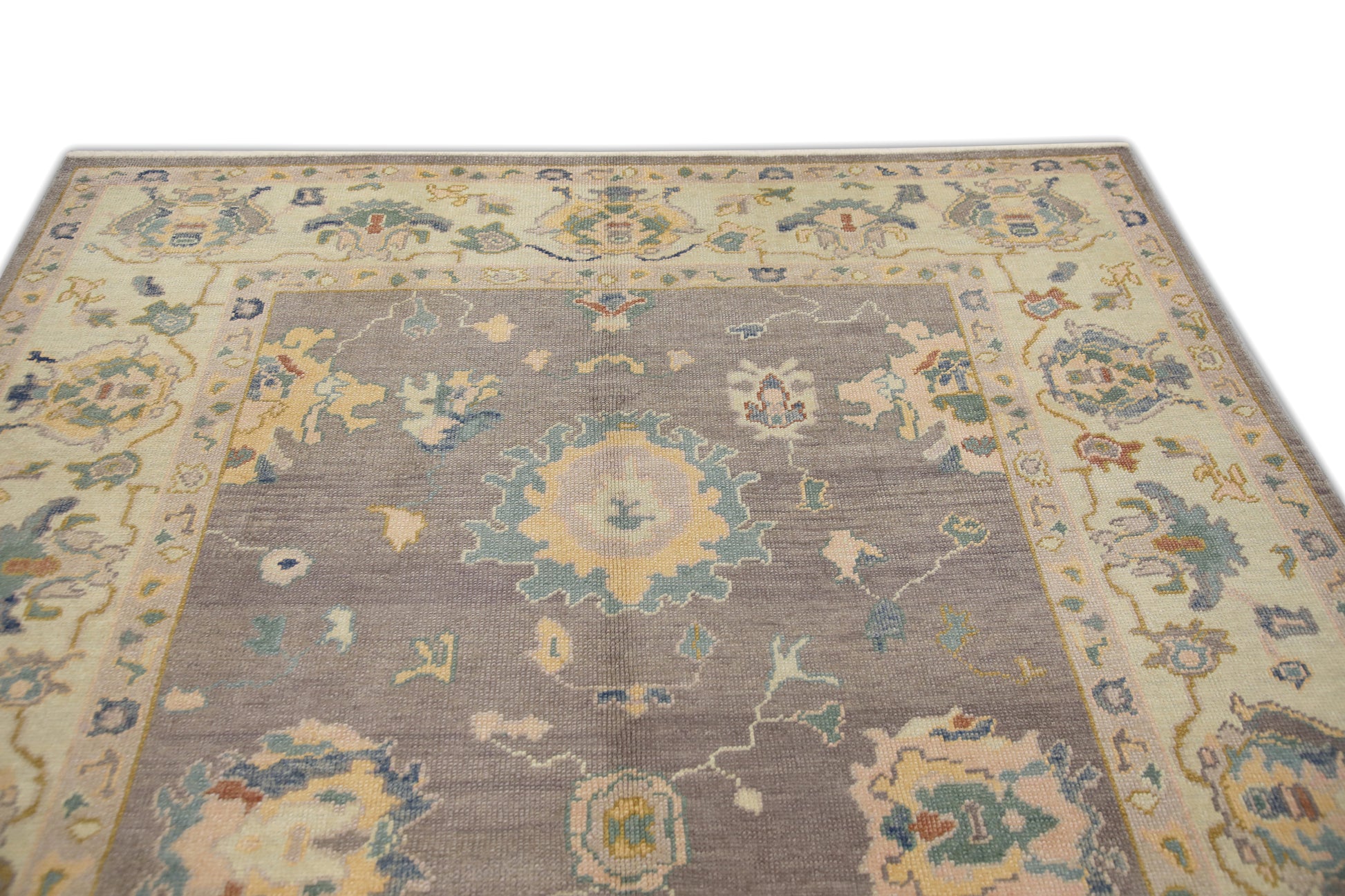 Turkish Oushak Rug 6'11" x 9'10" #2042