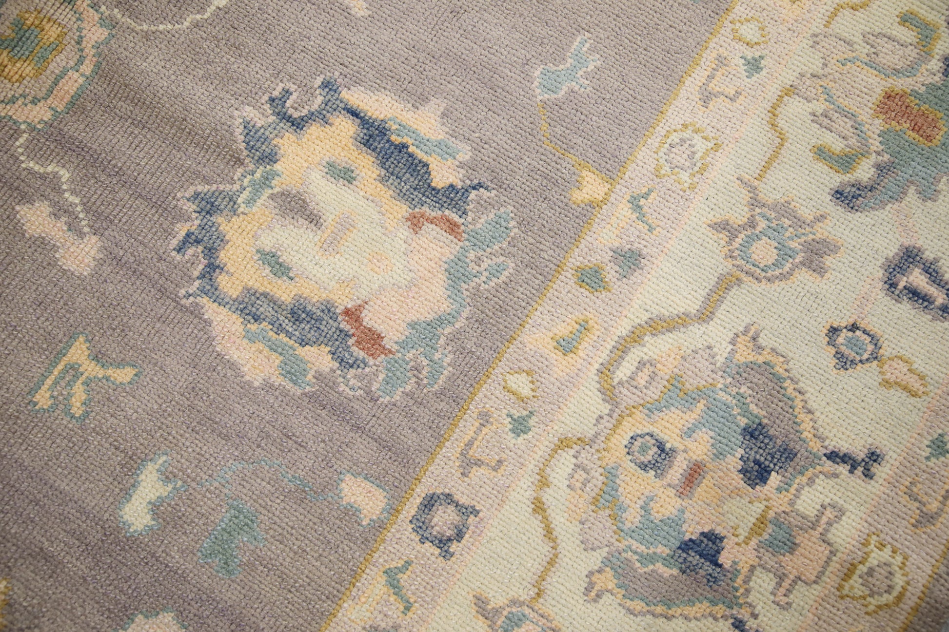 Turkish Oushak Rug 6'11" x 9'10" #2042