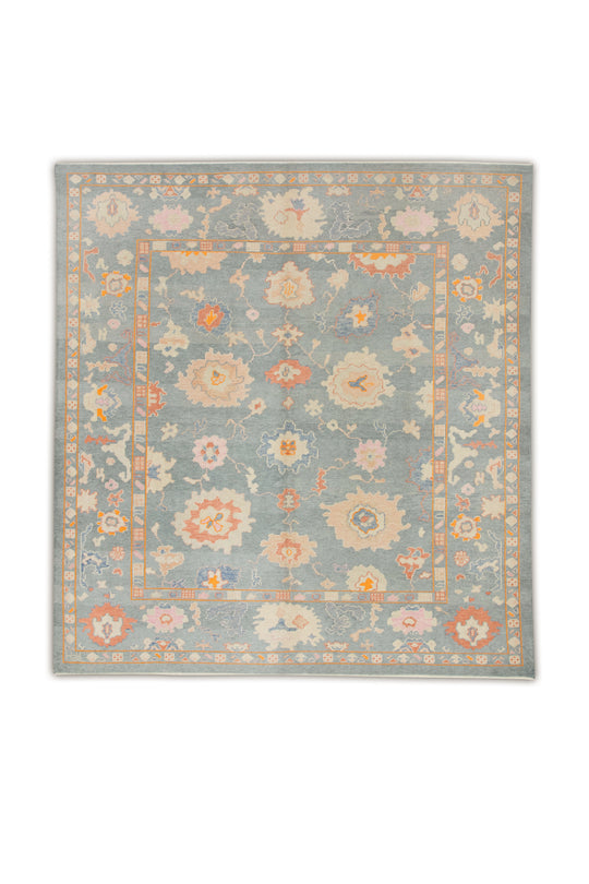 #2053 Turkish Oushak 8'2" x 9'7"