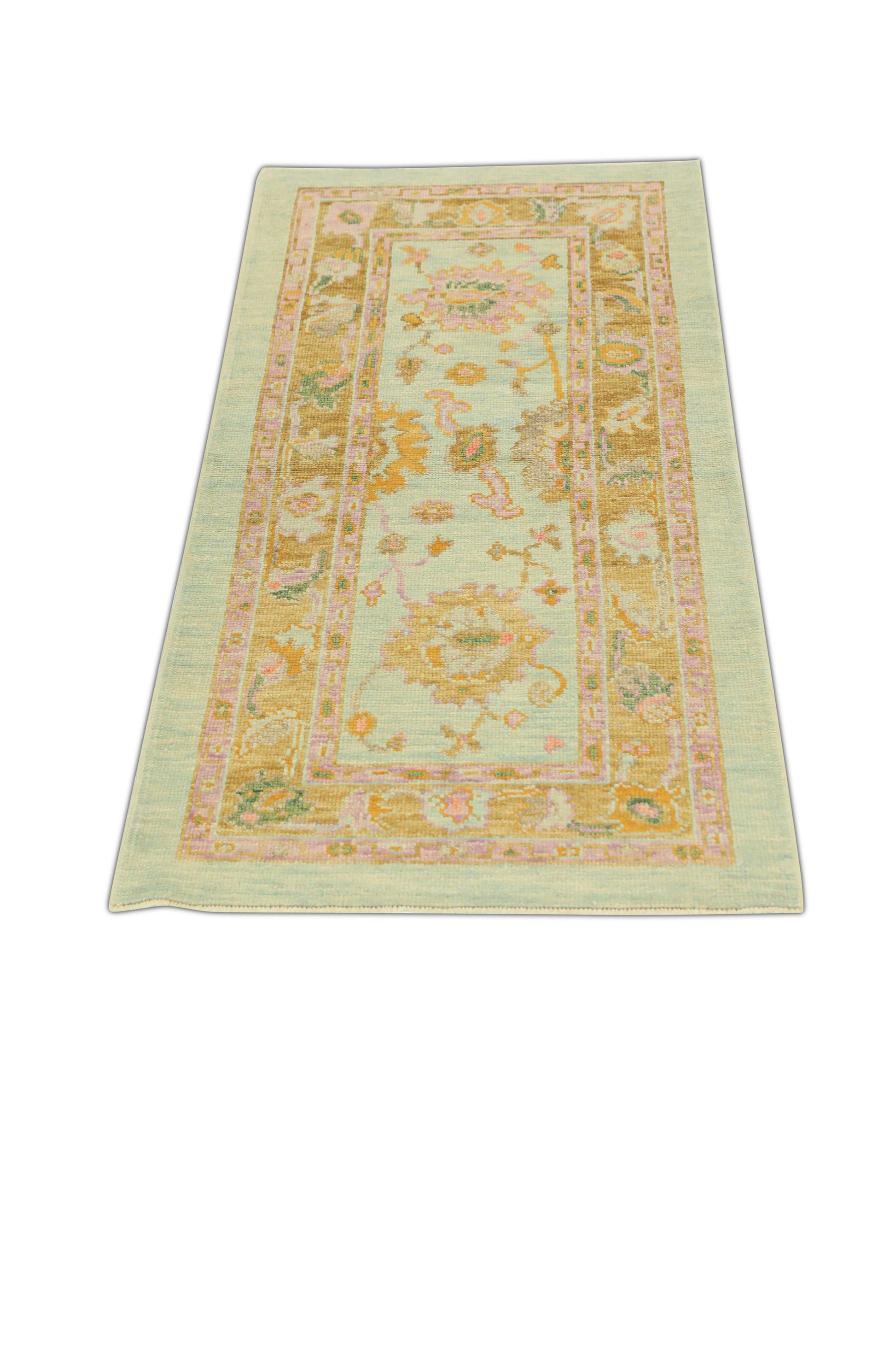 Turkish Oushak Rug 2'10" x 5'9" #1494