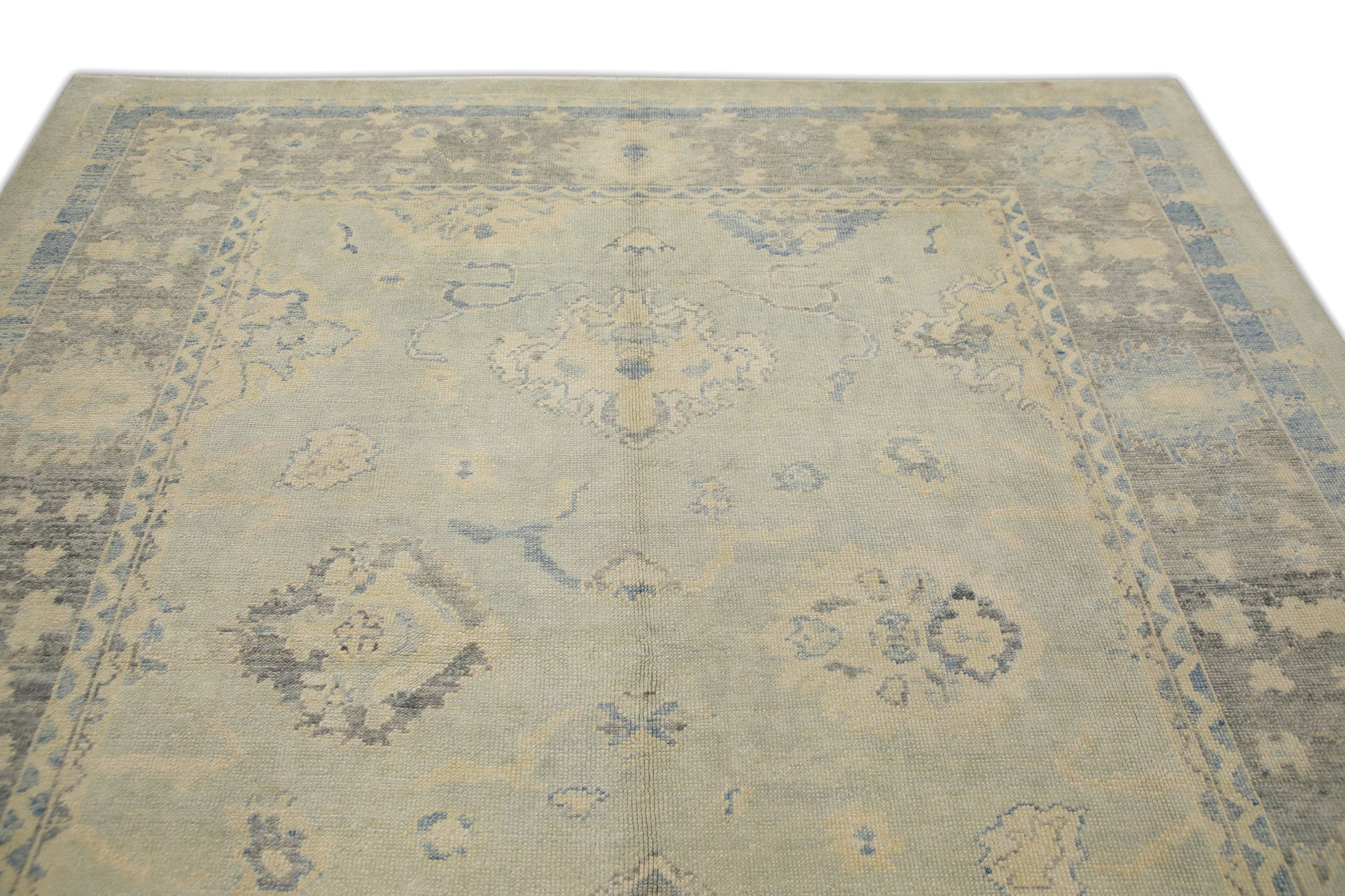 Turkish Oushak Rug 8'2" x 9'7" #1025