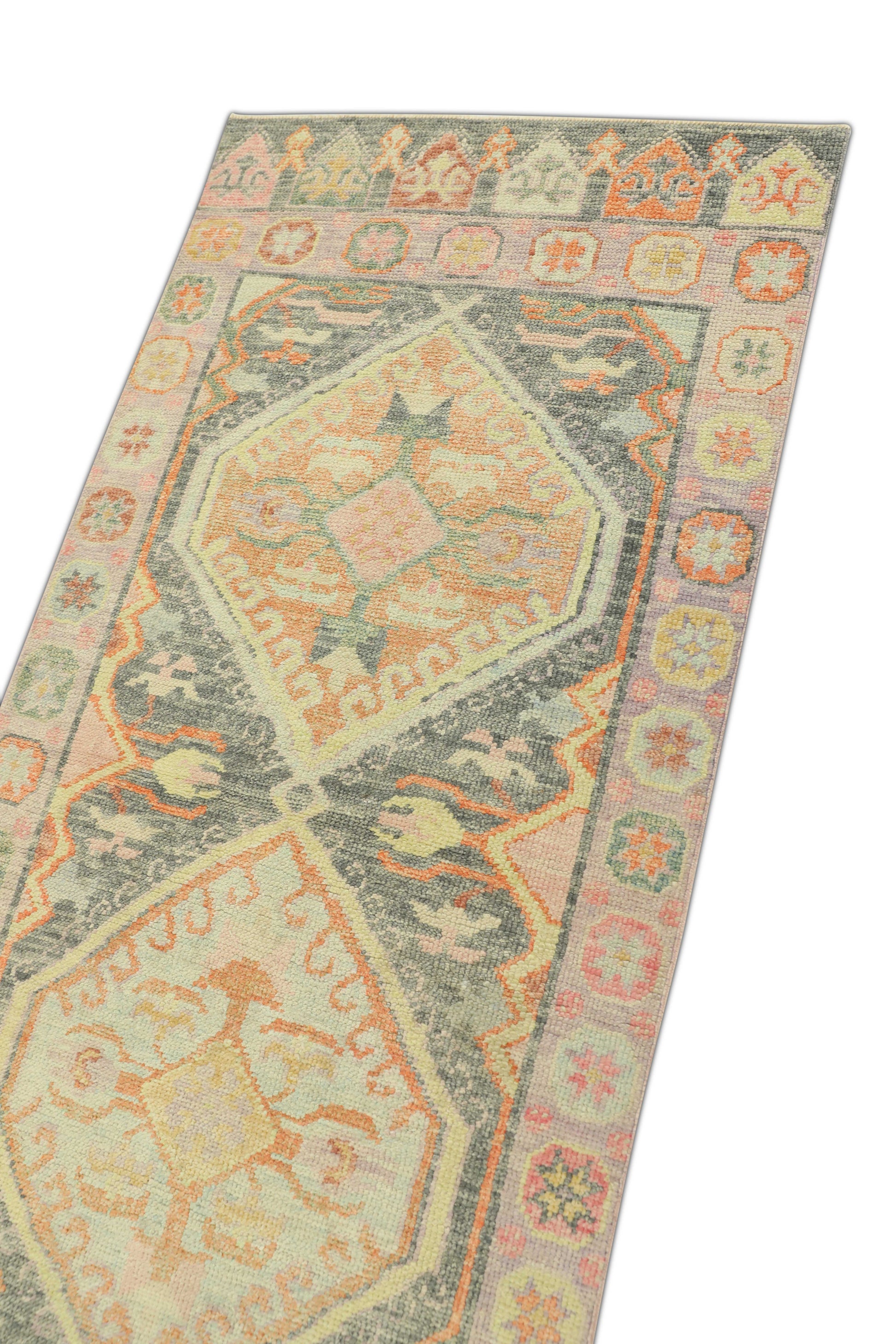 Turkish Oushak Rug 2'11" x 6'4" #1155