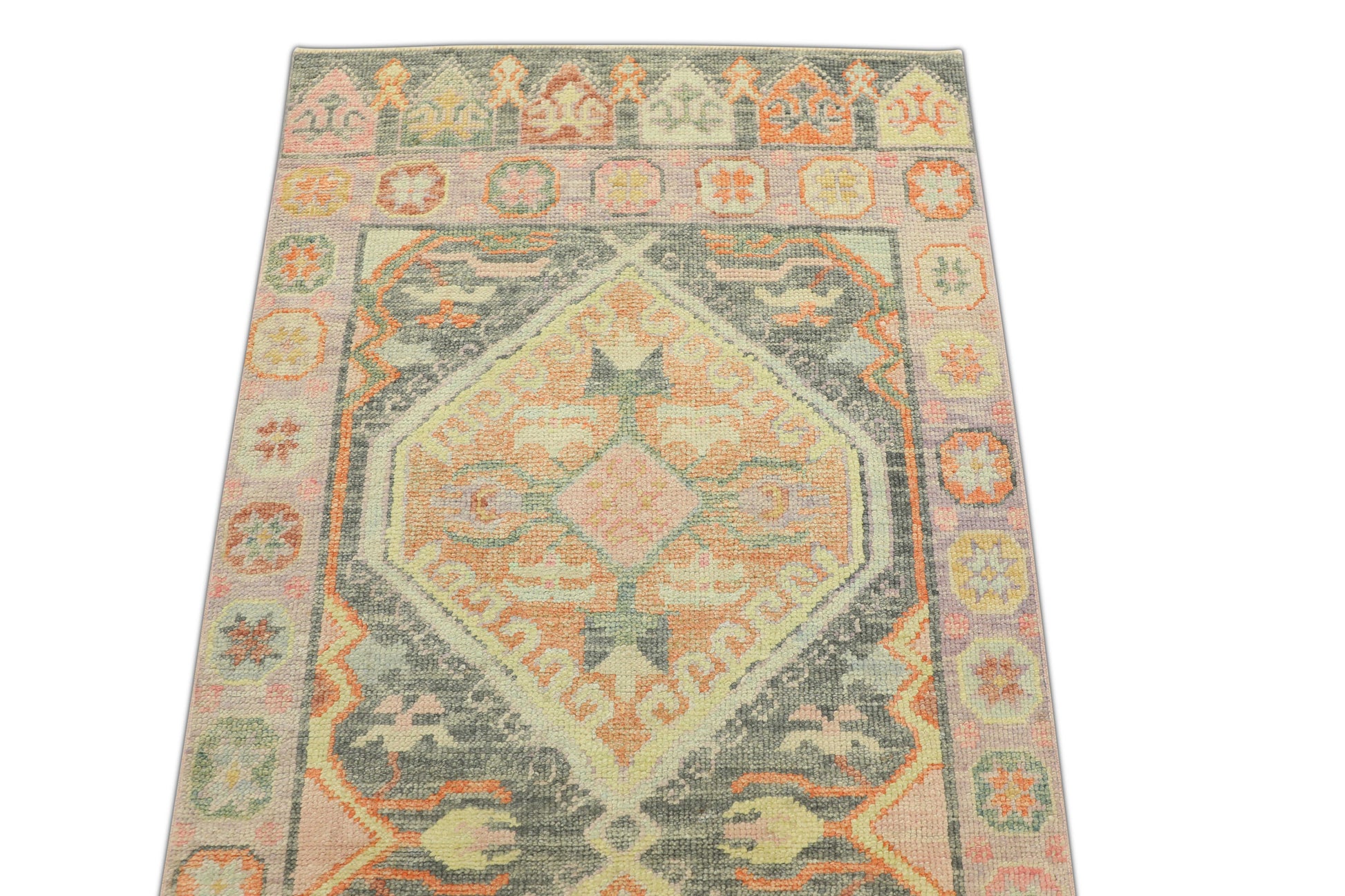 Turkish Oushak Rug 2'11" x 6'4" #1155