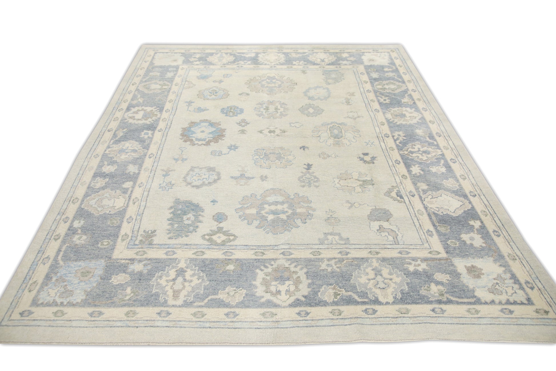 Turkish Oushak Rug 8'4" x 10'6" #1049