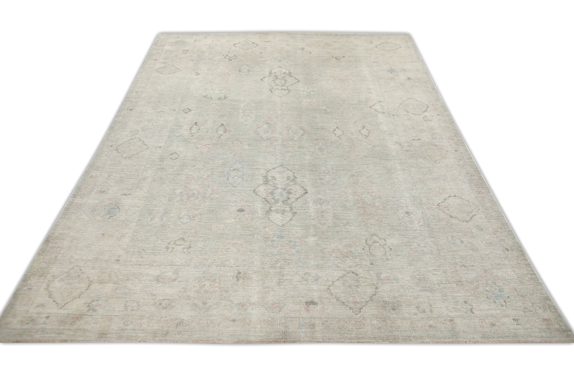 Turkish Oushak Rug 7'4" x 9'11" #7036