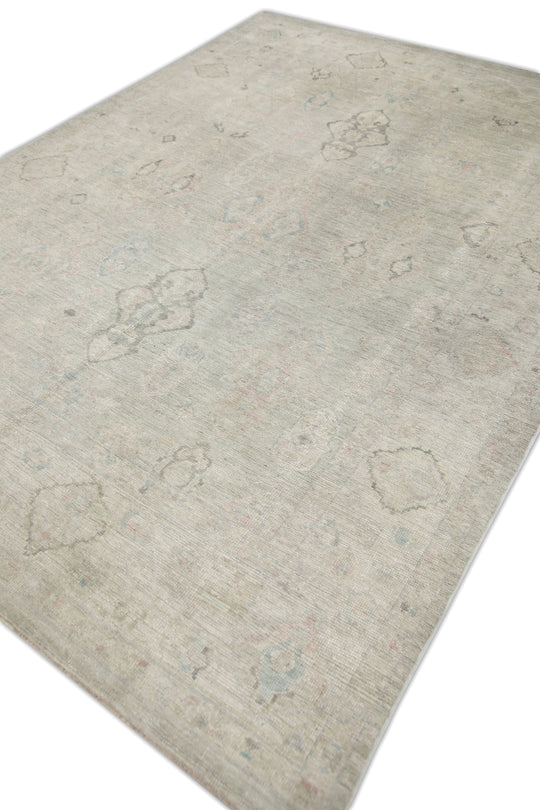 #7036 Turkish Oushak 7'4" x 9'11"