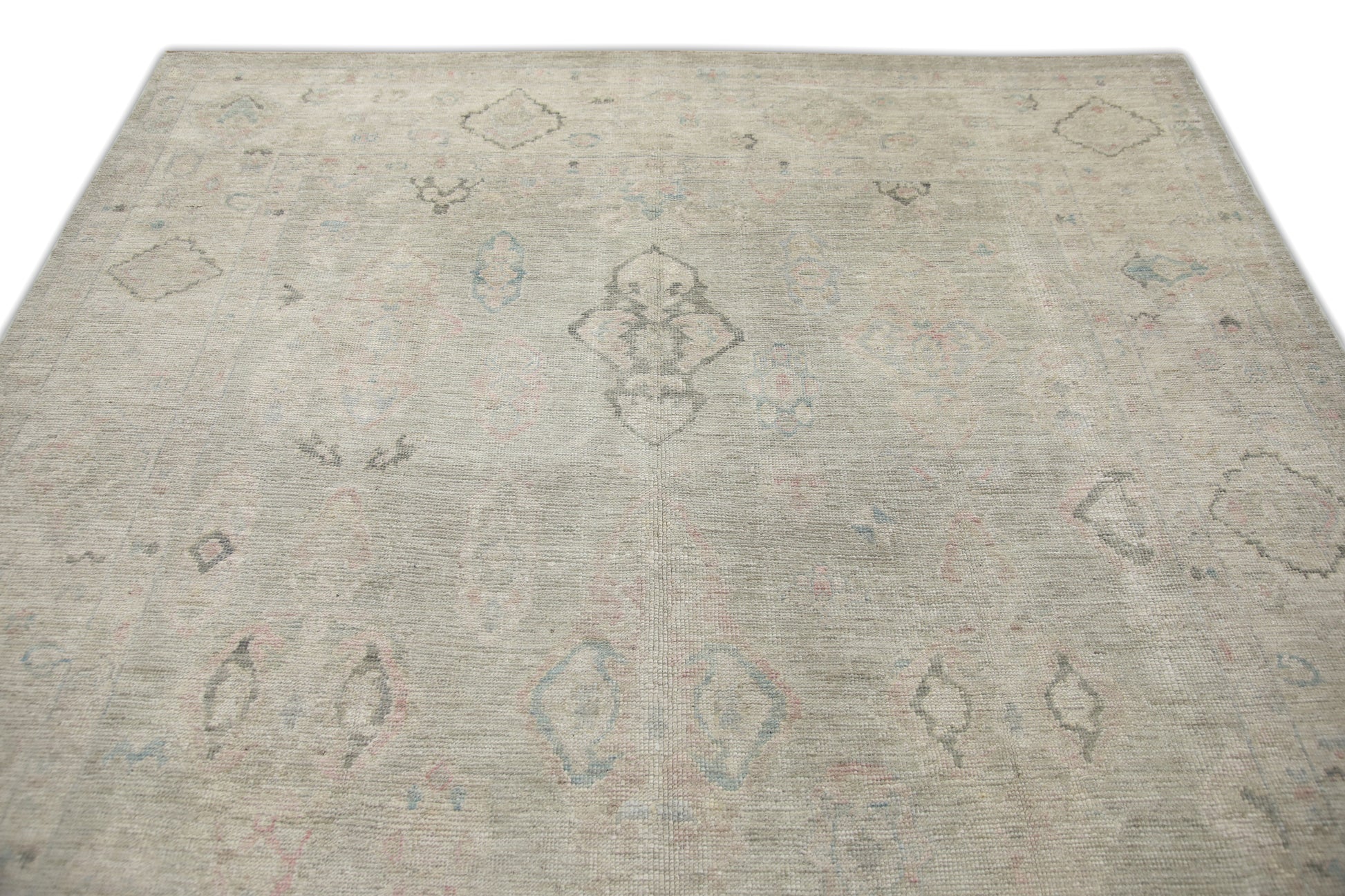 Turkish Oushak Rug 7'4" x 9'11" #7036
