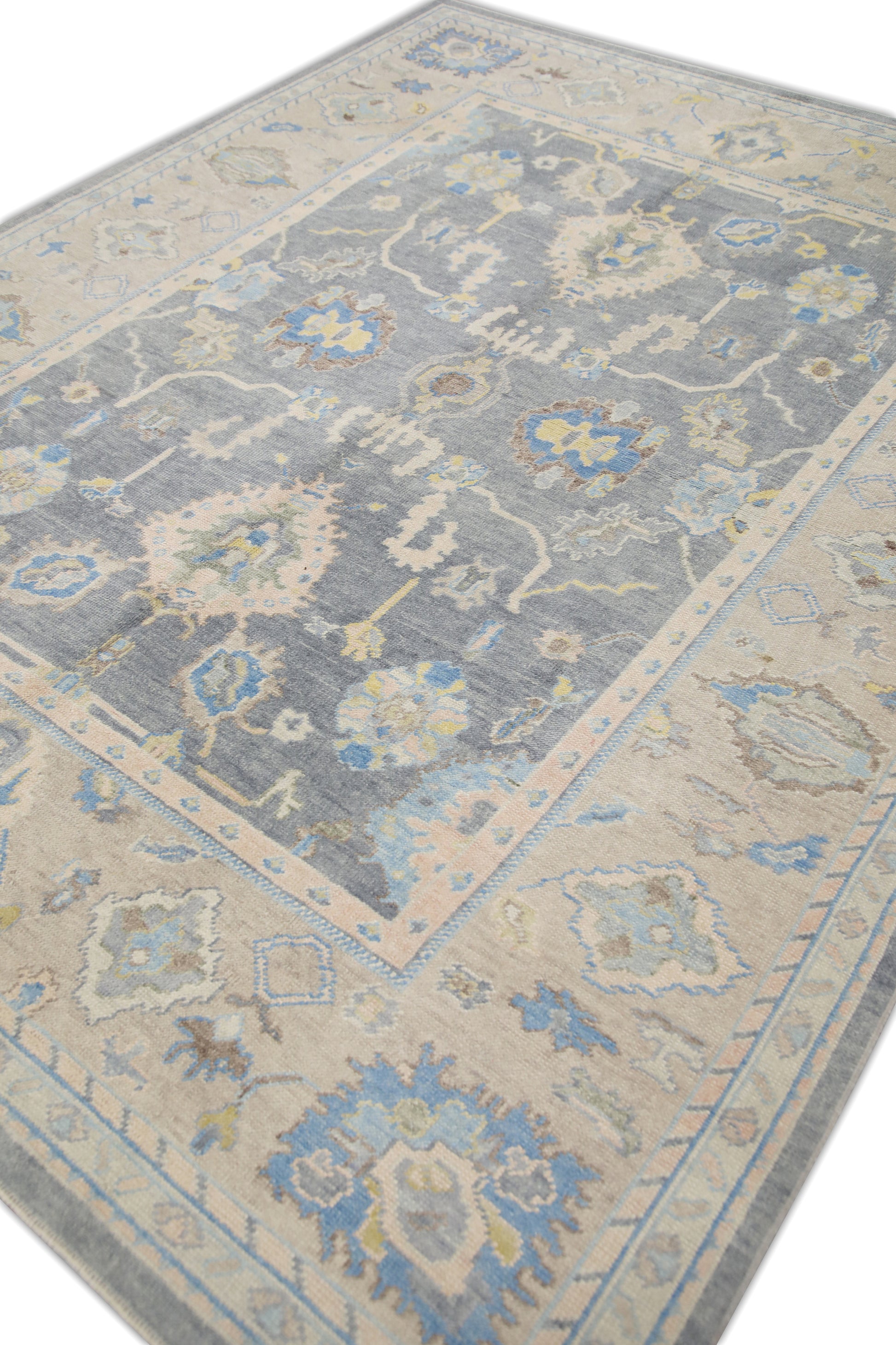 Turkish Oushak Rug 7'11" x 9'11" #2048