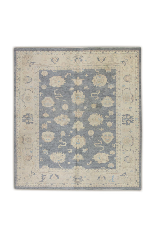 #1078 Turkish Oushak 8'3" x 9'2"