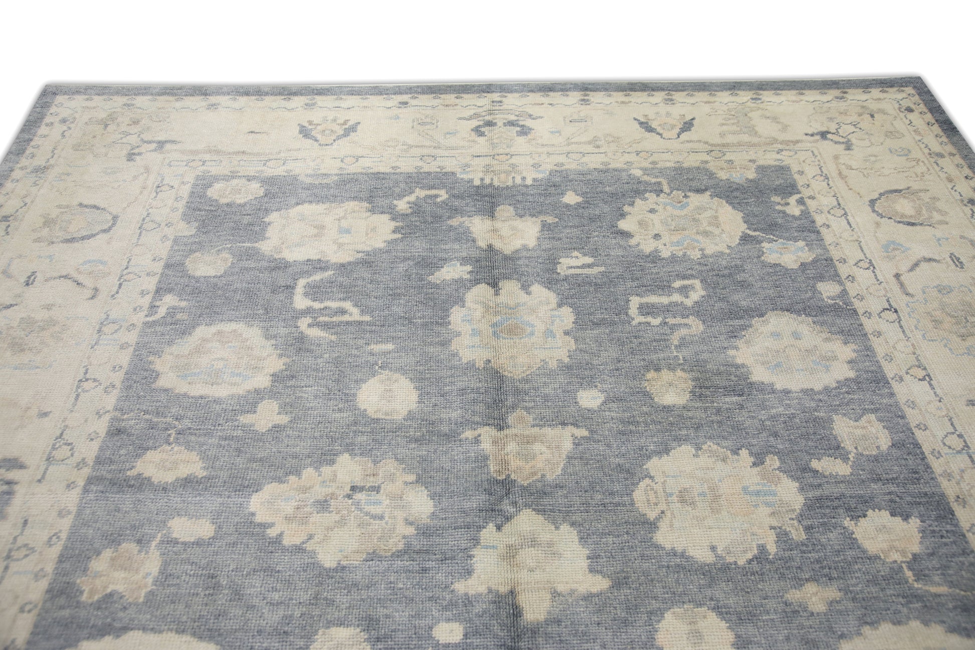 Turkish Oushak Rug 8'3" x 9'2" #1078