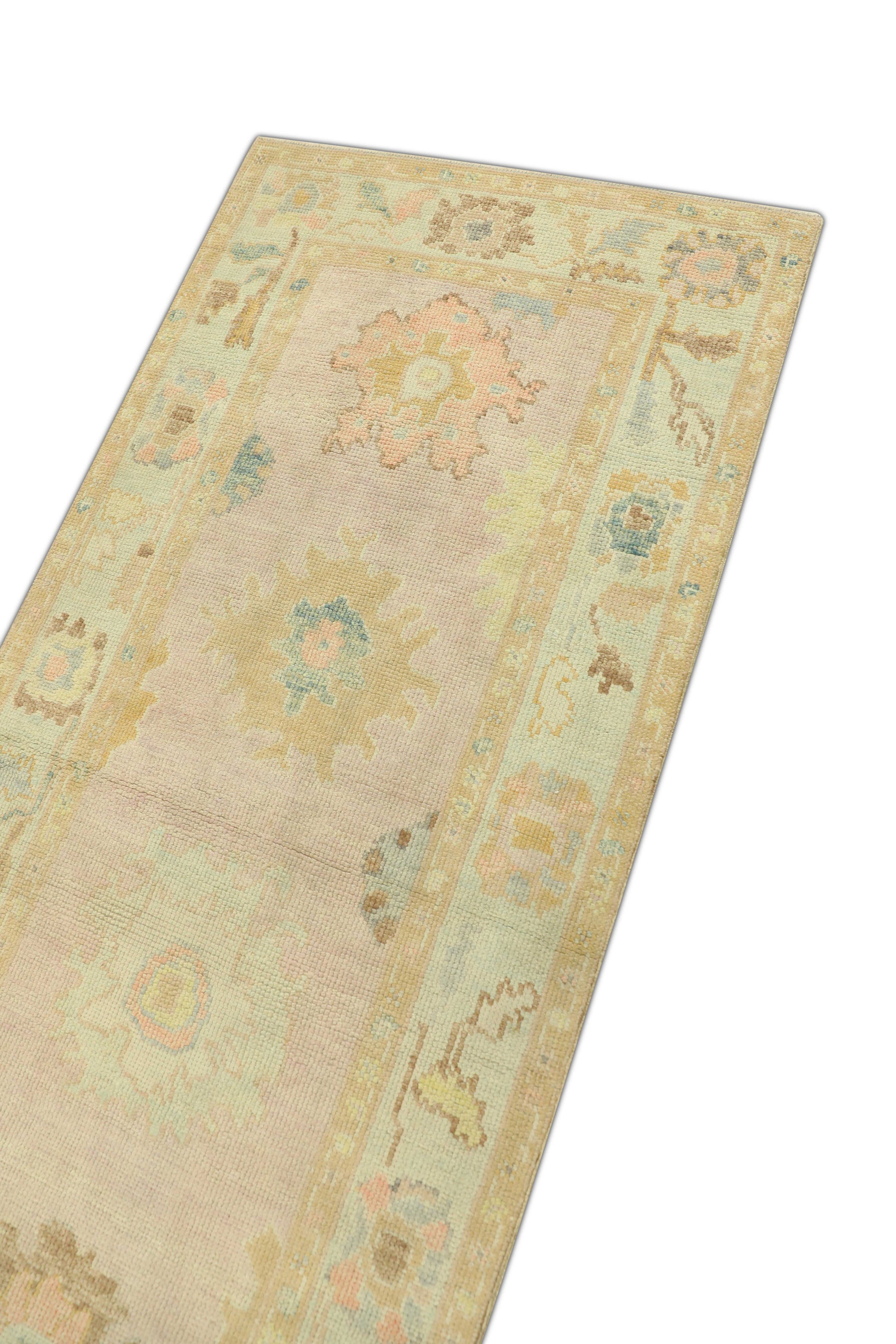 Turkish Oushak Rug 3' x 6'3" #992
