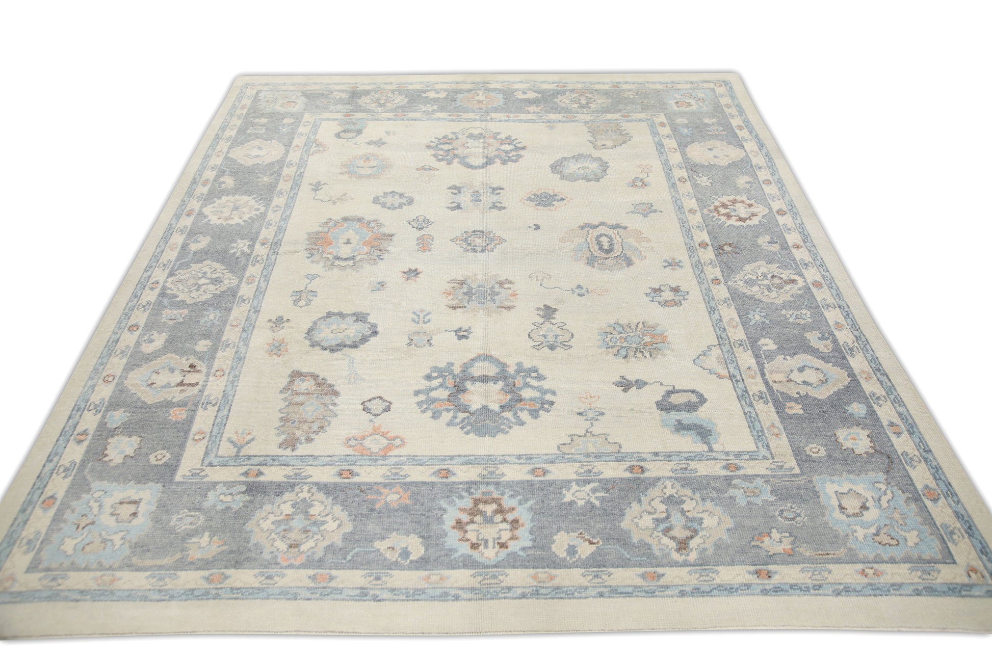 Turkish Oushak Rug 8'5" x 10'1" #1057