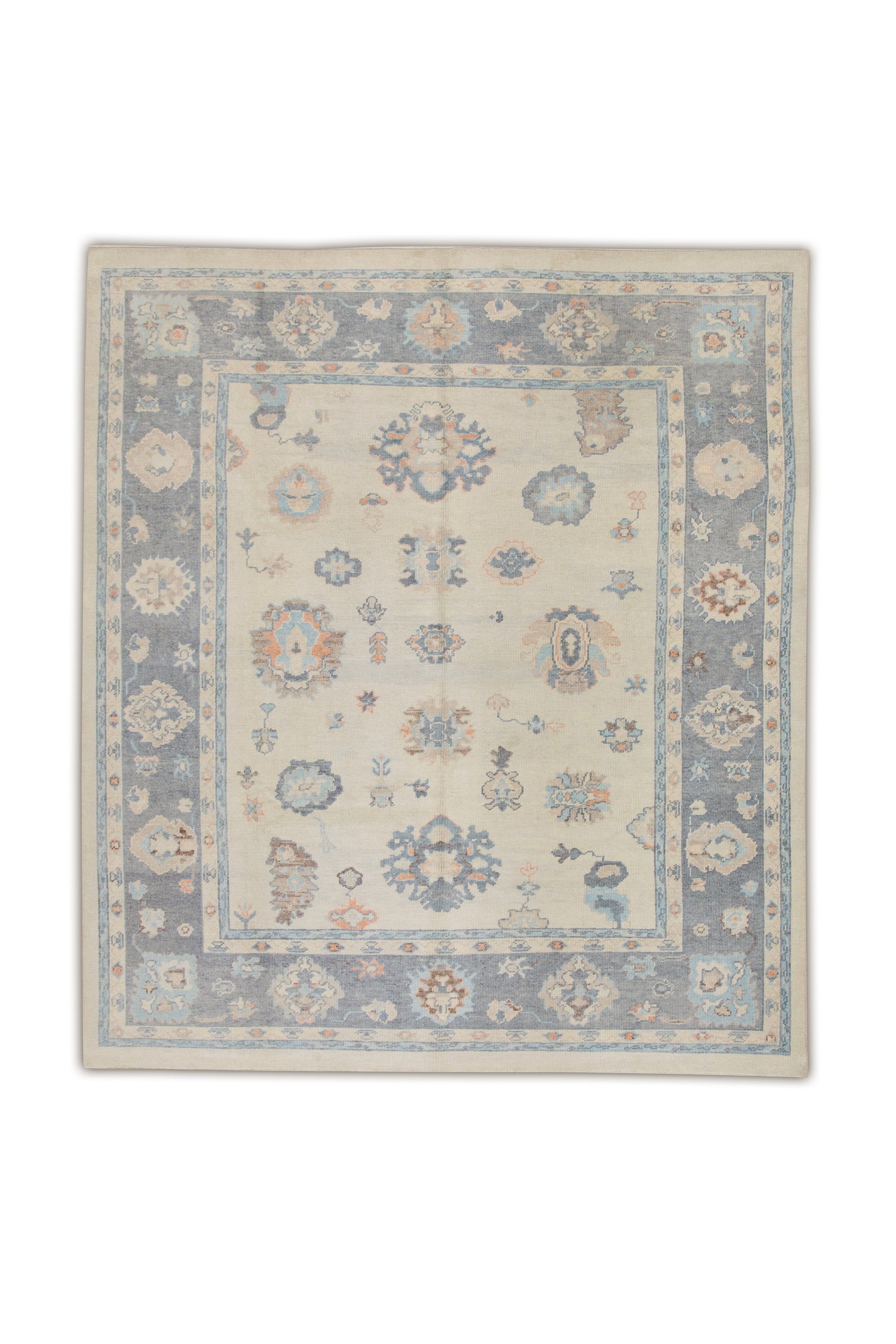 Turkish Oushak Rug 8'5" x 10'1" #1057