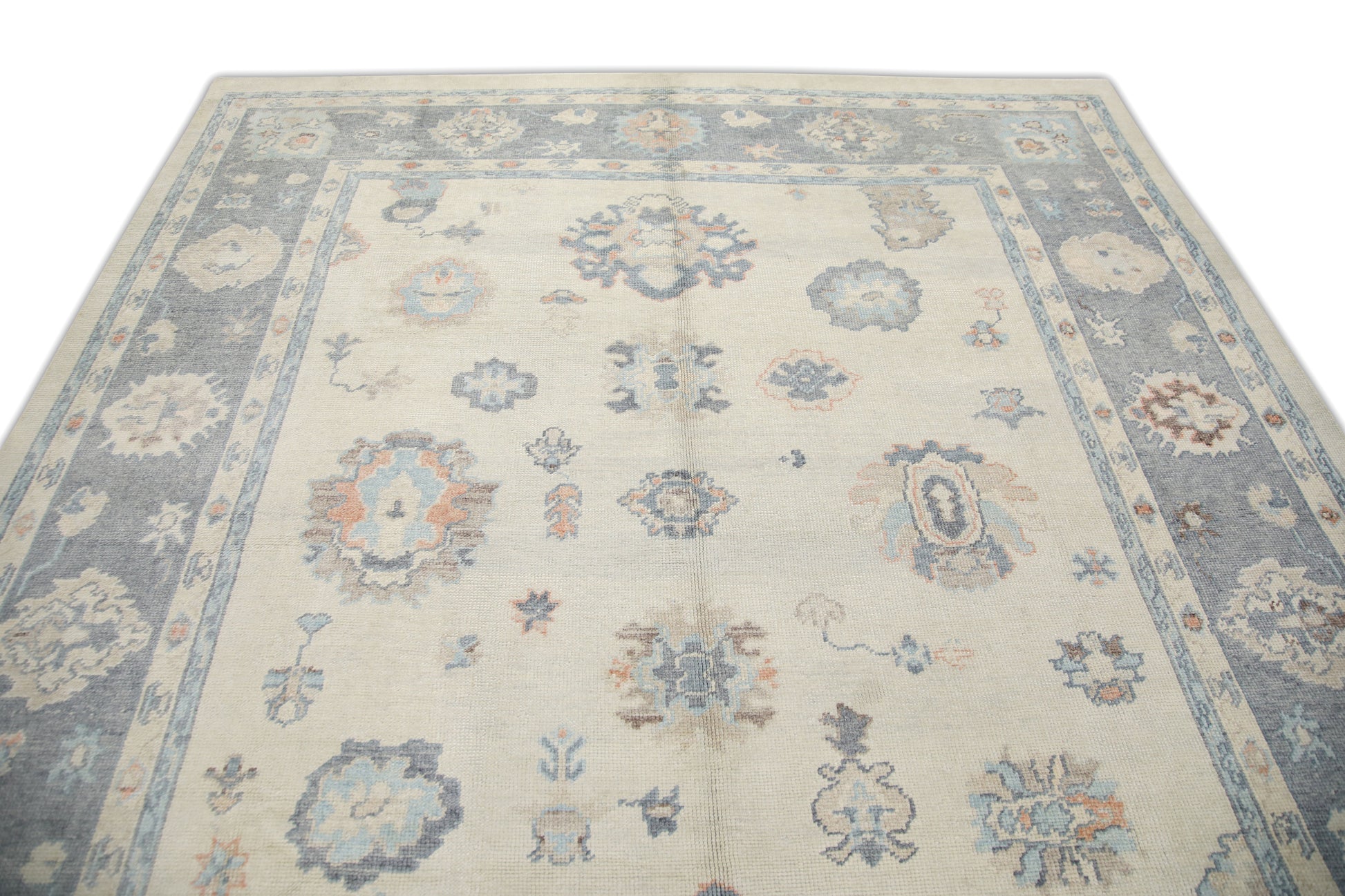 Turkish Oushak Rug 8'5" x 10'1" #1057