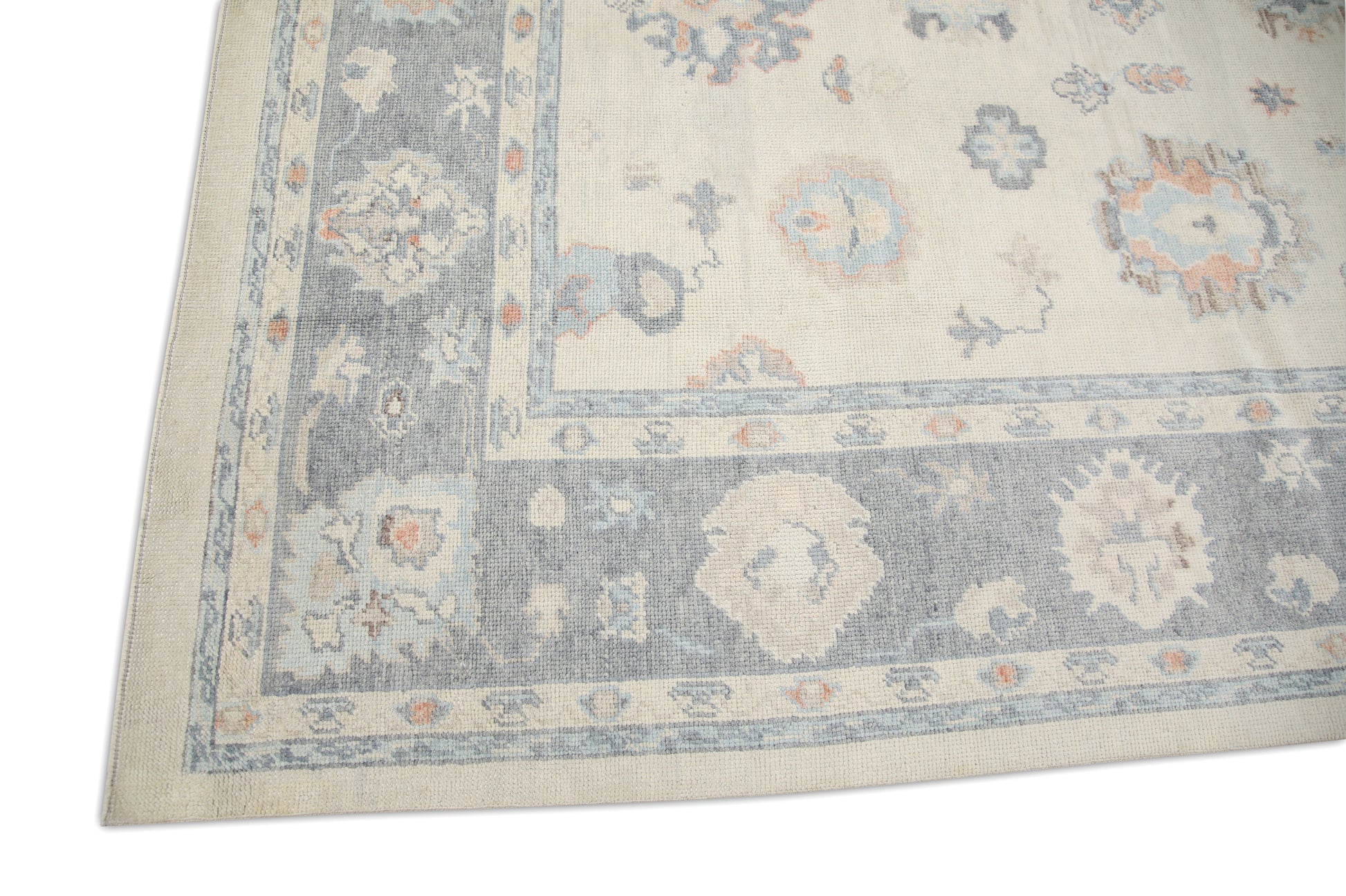 Turkish Oushak Rug 8'5" x 10'1" #1057
